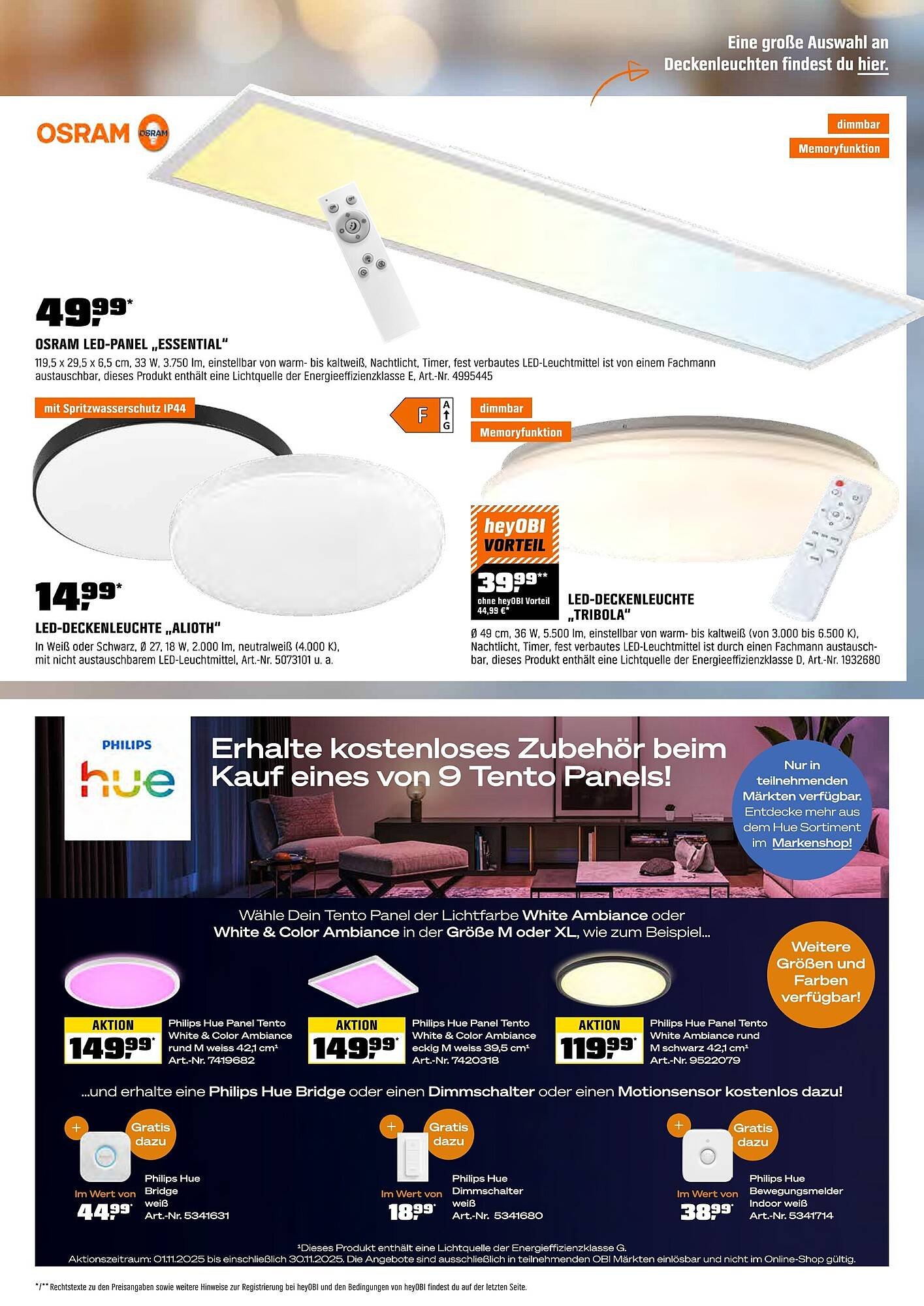 OBI Prospekt (2025-10-31 - 2025-11-16)