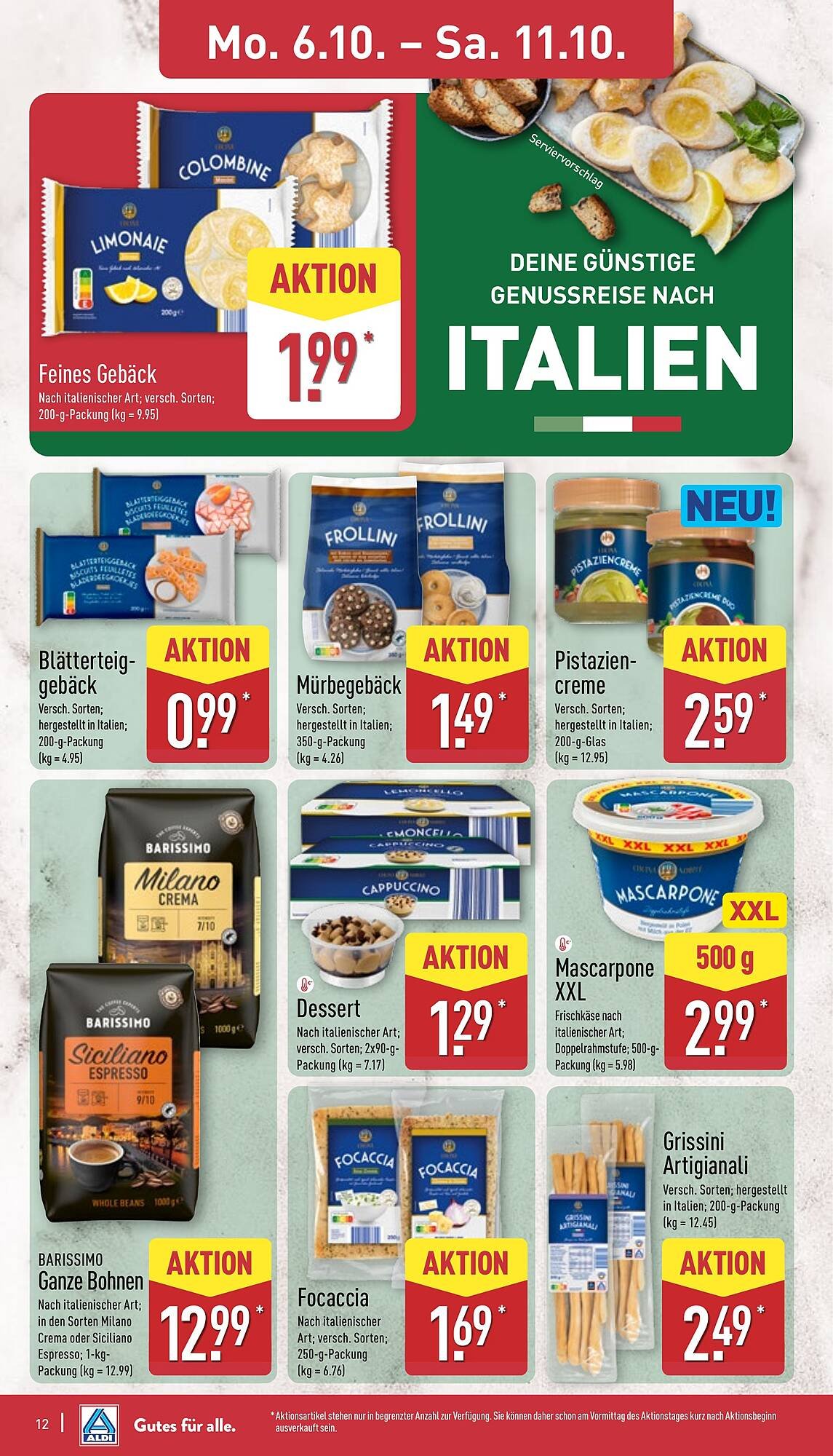 Aldi Nord Prospekt (2025-10-06 - 2025-10-12) | 12