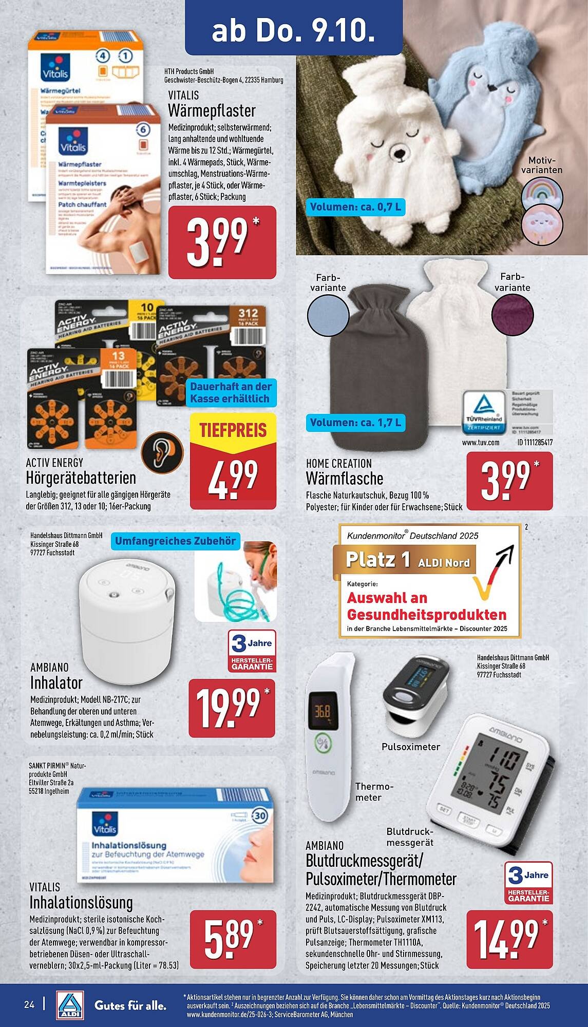 Aldi Nord Prospekt (2025-10-06 - 2025-10-12) | 24