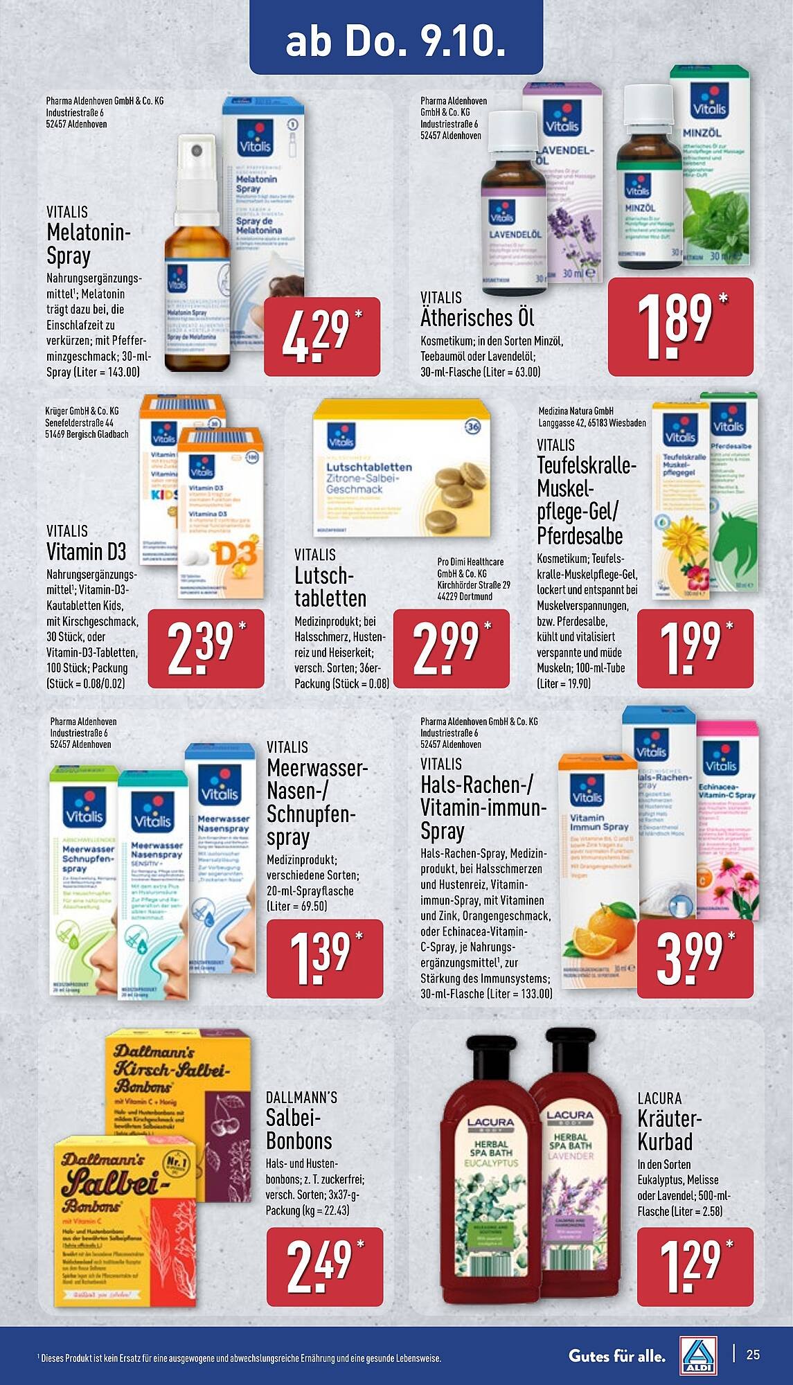 Aldi Nord Prospekt (2025-10-06 - 2025-10-12) | 25