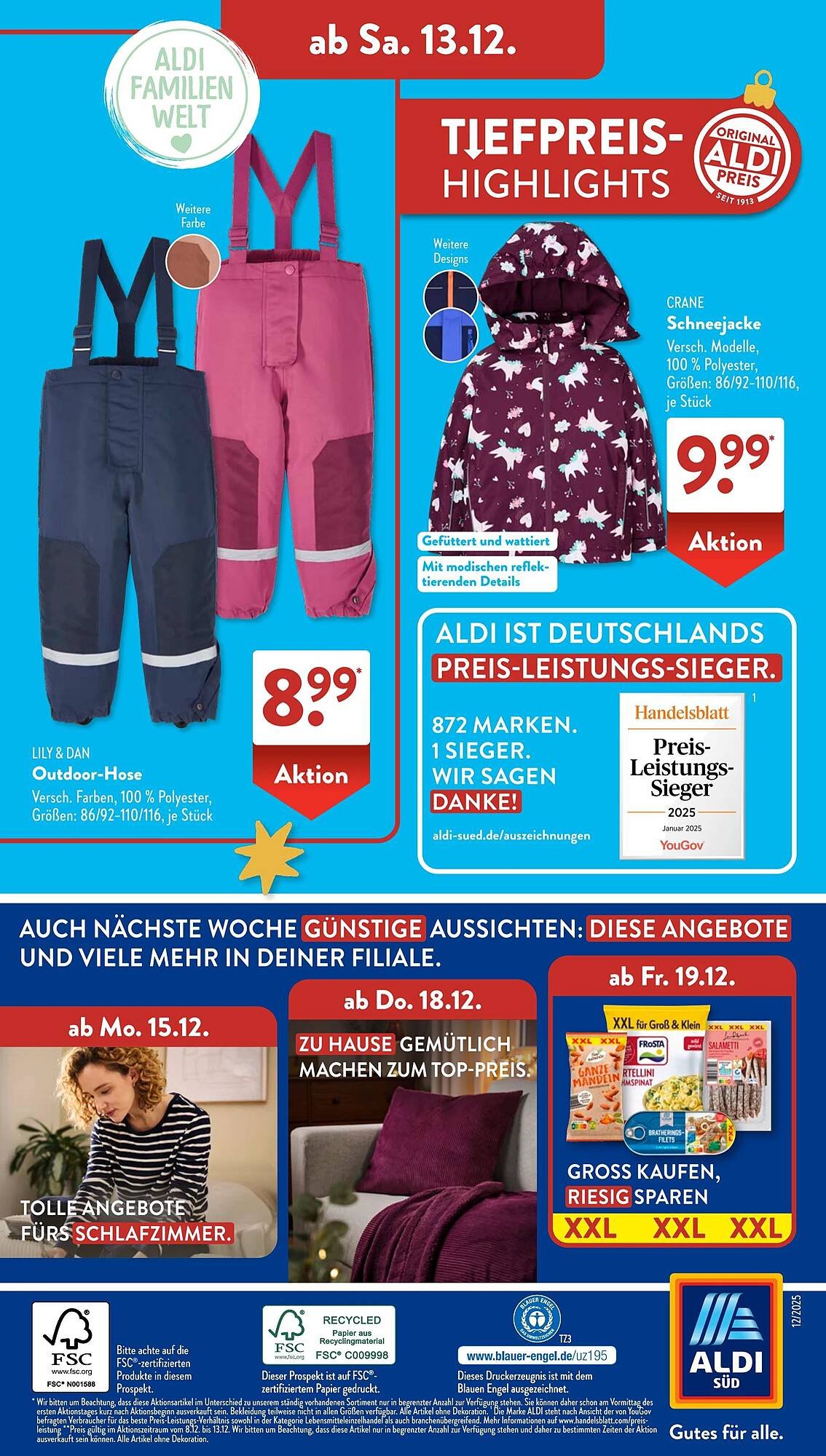 Aldi Süd Prospekt (2025-12-08 - 2025-12-13)