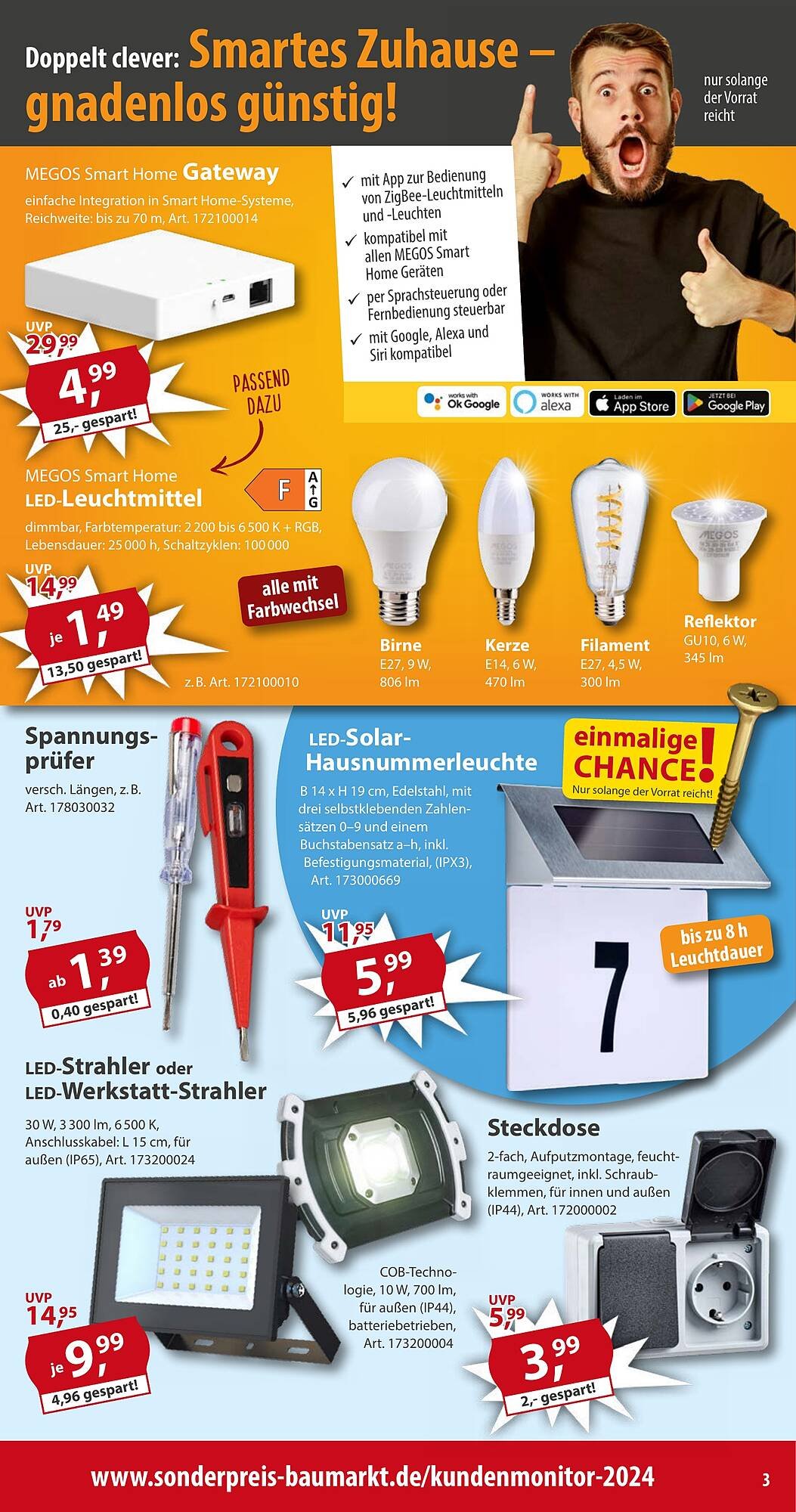 Sonderpreis Baumarkt Prospekt (2025-07-26 - 2025-08-01) | 3