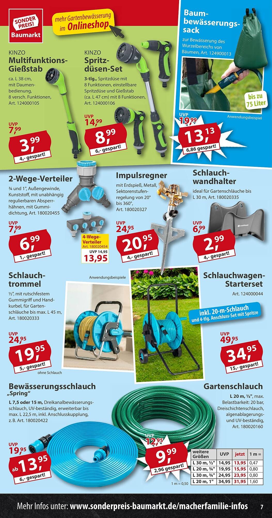 Sonderpreis Baumarkt Prospekt (2025-07-26 - 2025-08-01) | 7