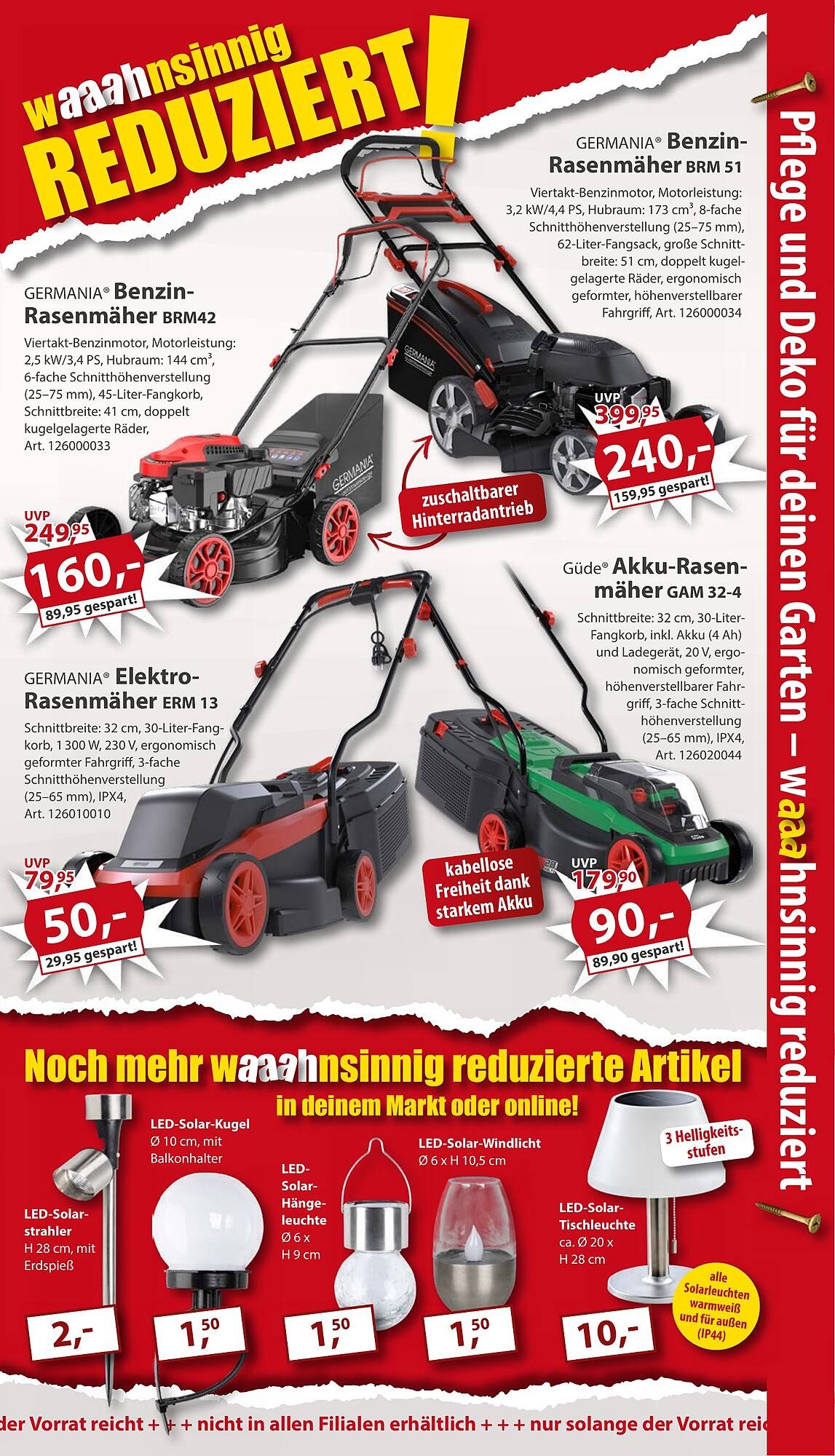 Sonderpreis Baumarkt Prospekt (2025-07-26 - 2025-08-01) | 9