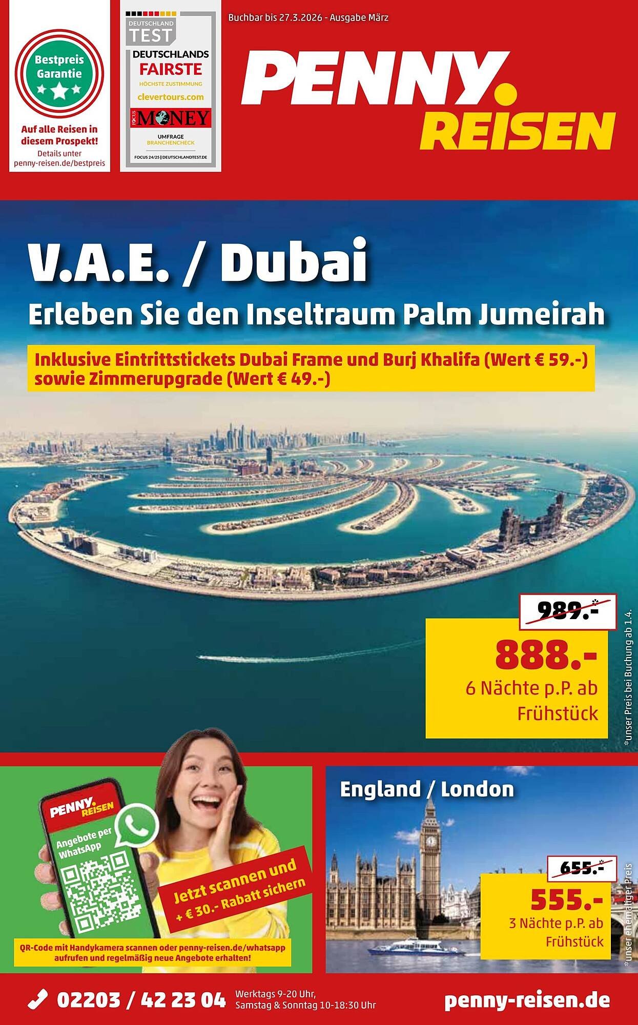 Penny Reisen Prospekt
