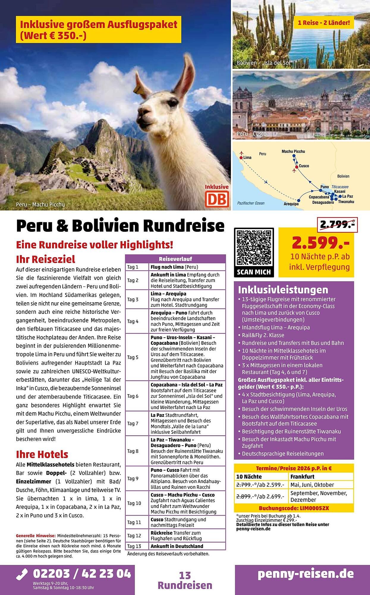 Penny Reisen Prospekt