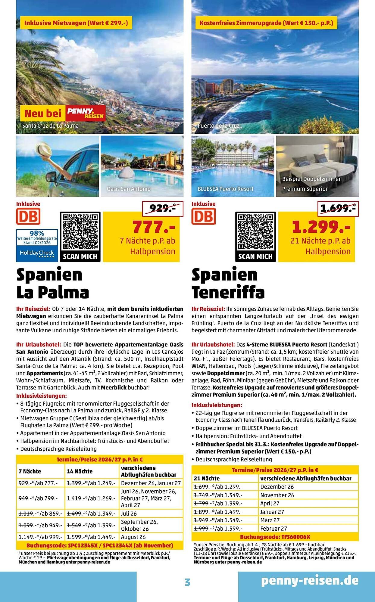 Penny Reisen Prospekt