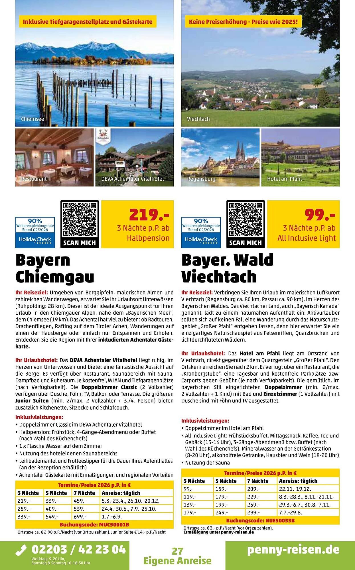 Penny Reisen Prospekt