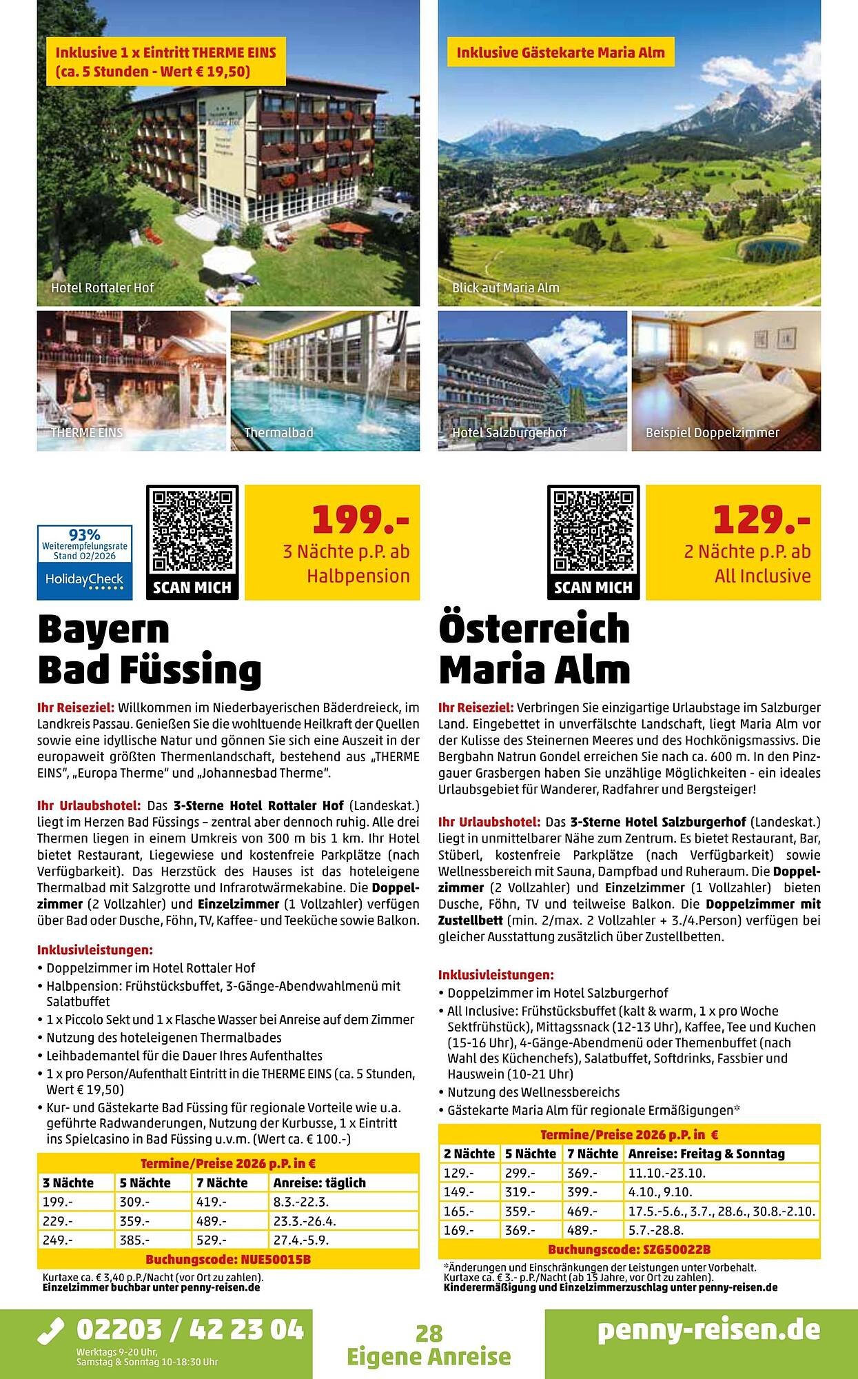 Penny Reisen Prospekt