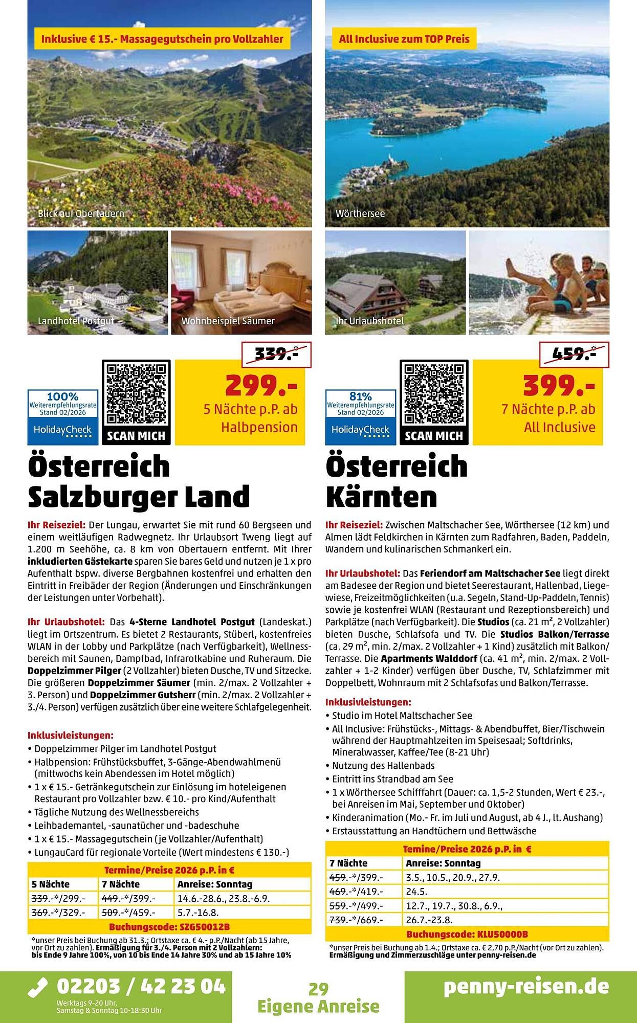 Penny Reisen Prospekt