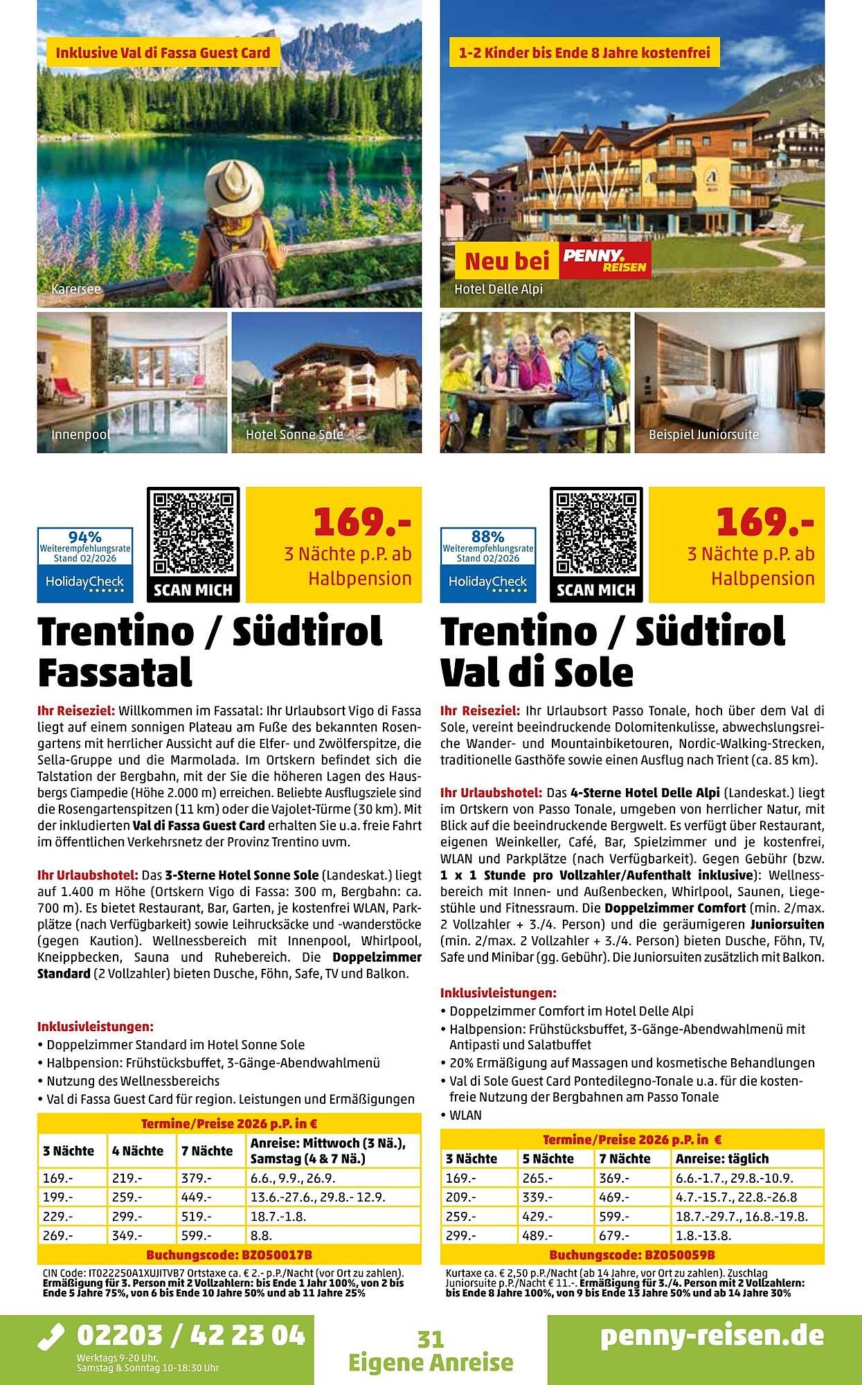 Penny Reisen Prospekt