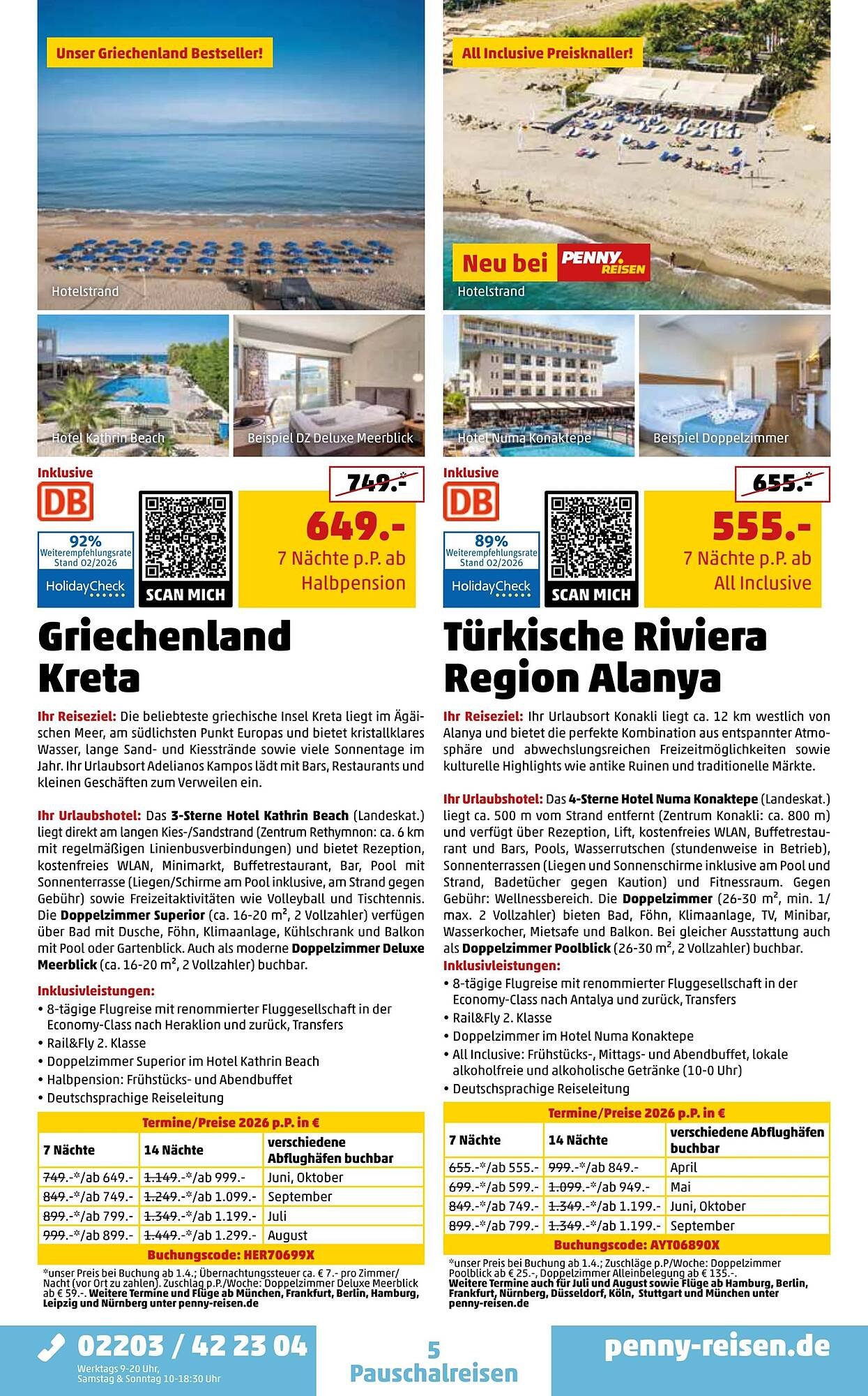 Penny Reisen Prospekt