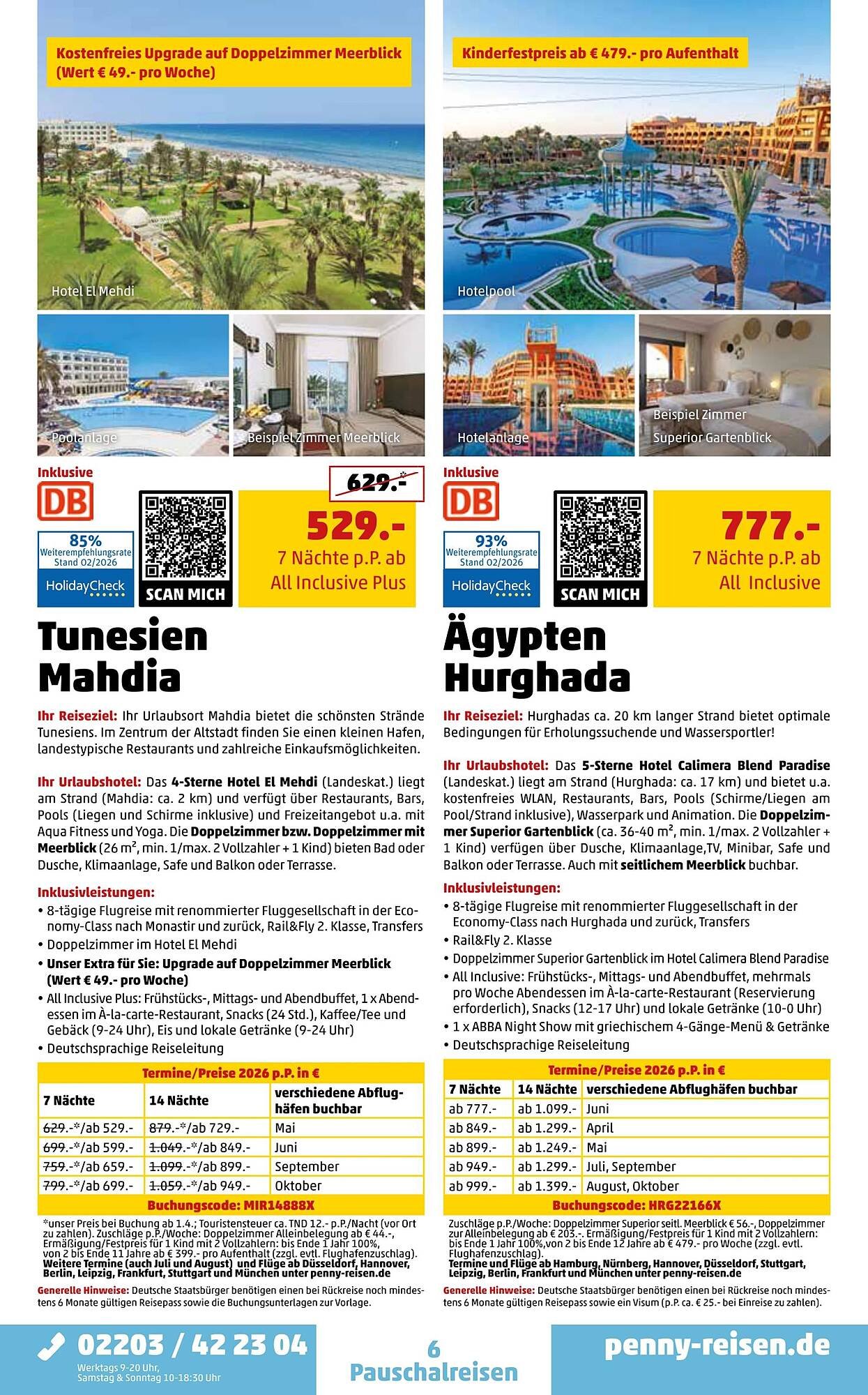 Penny Reisen Prospekt