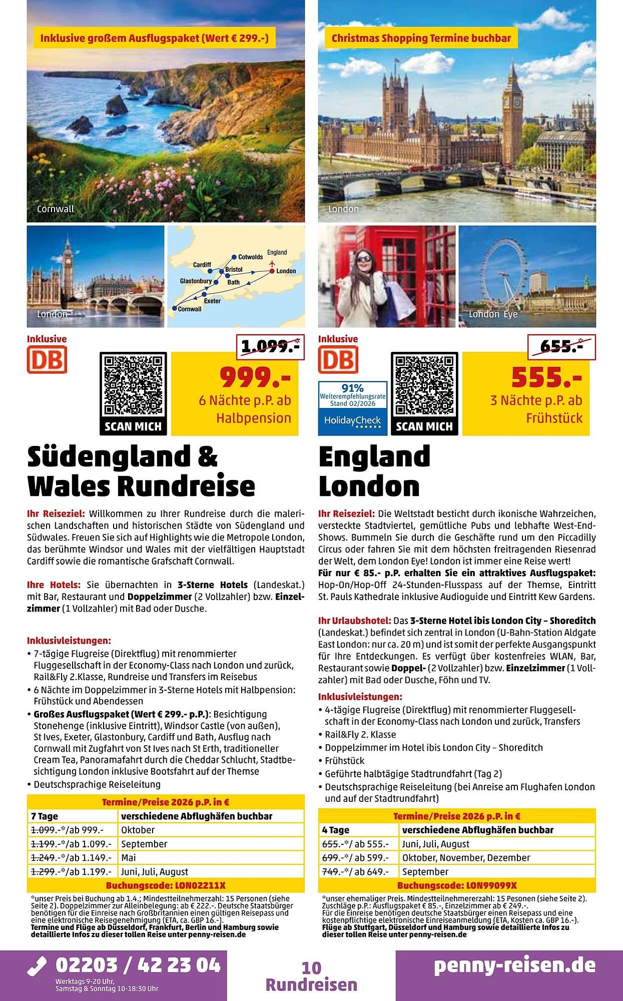 Penny Reisen Prospekt