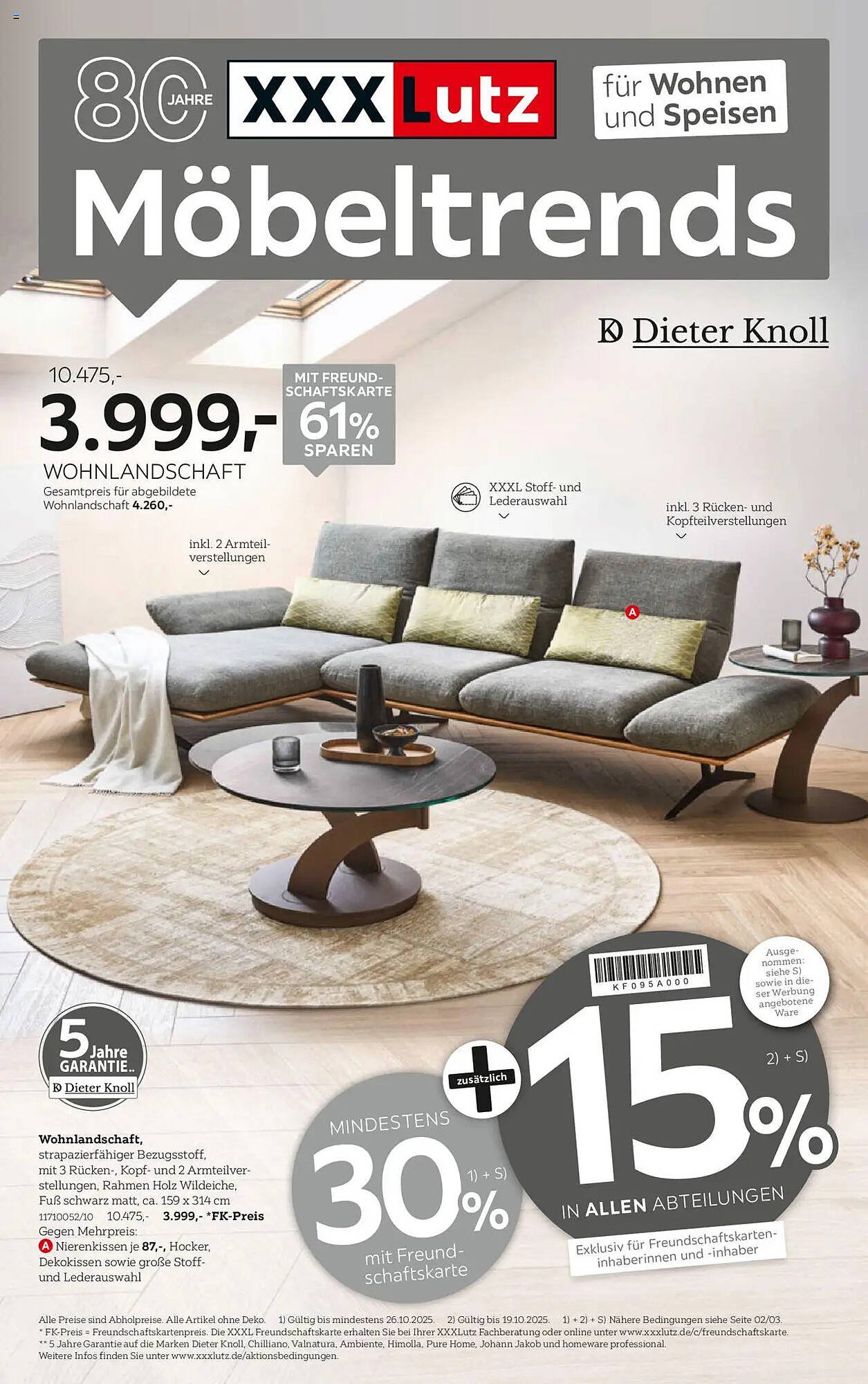 XXXLutz Prospekt (2025-10-12 - 2025-10-19) | 1