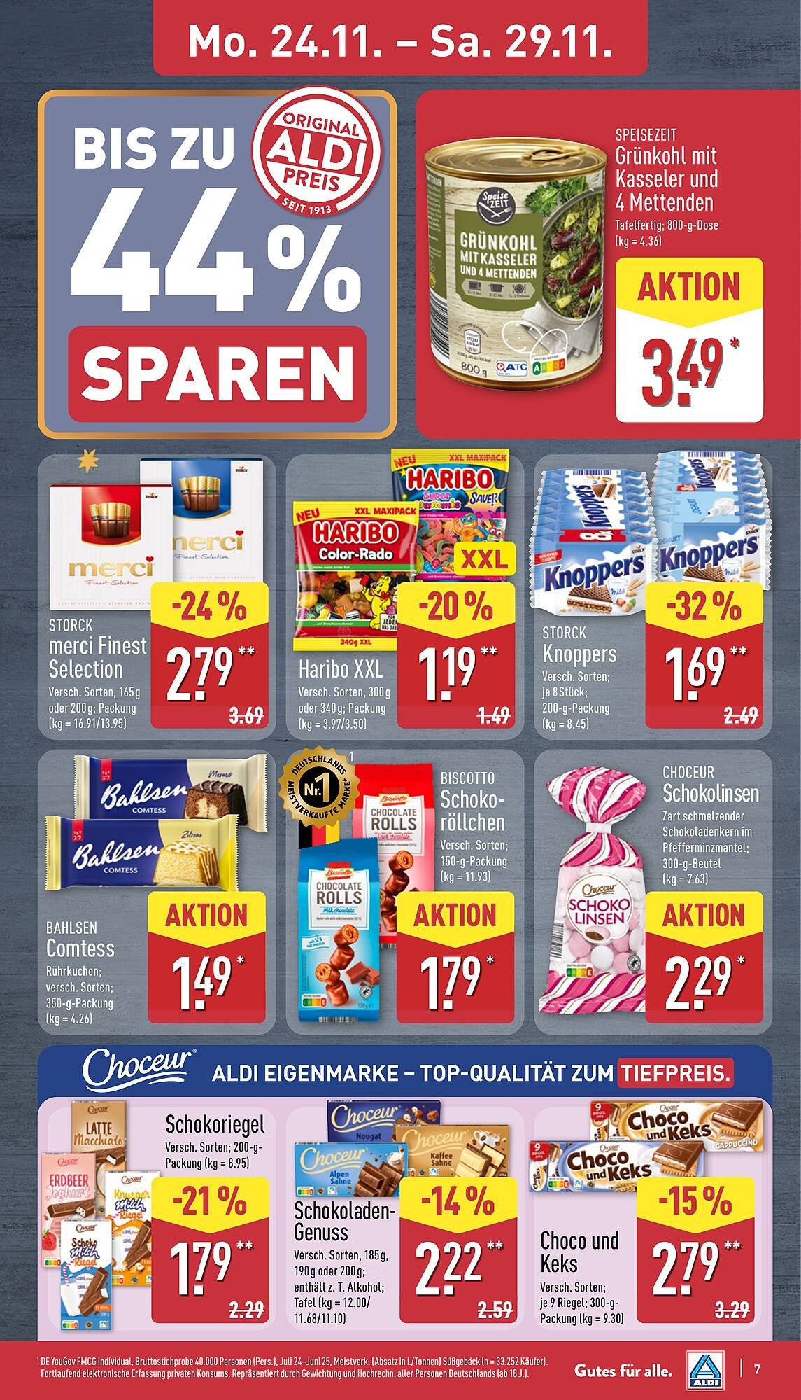 Aldi Nord Prospekt (2025-11-24 - 2025-11-29)