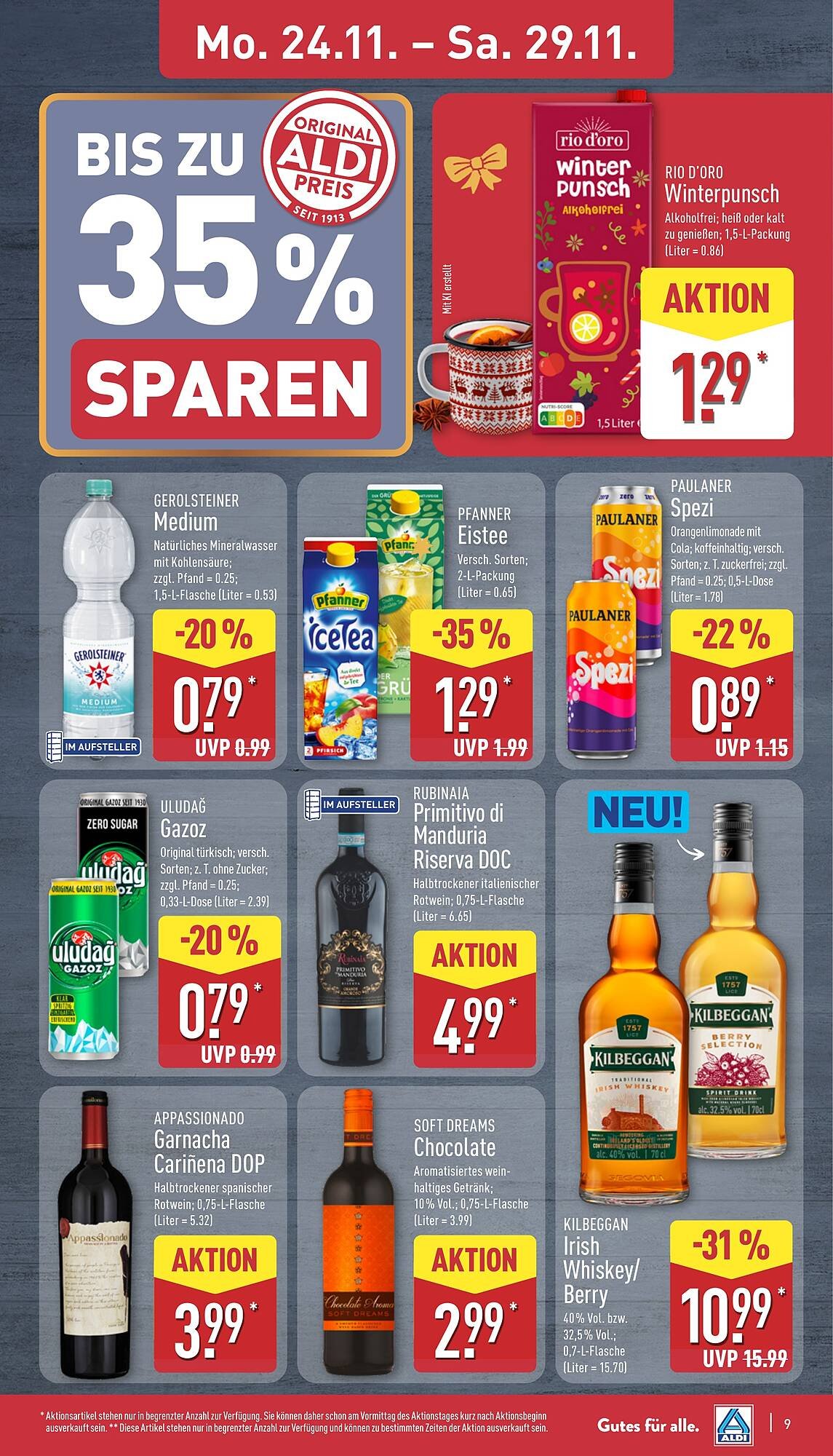 Aldi Nord Prospekt (2025-11-24 - 2025-11-29)