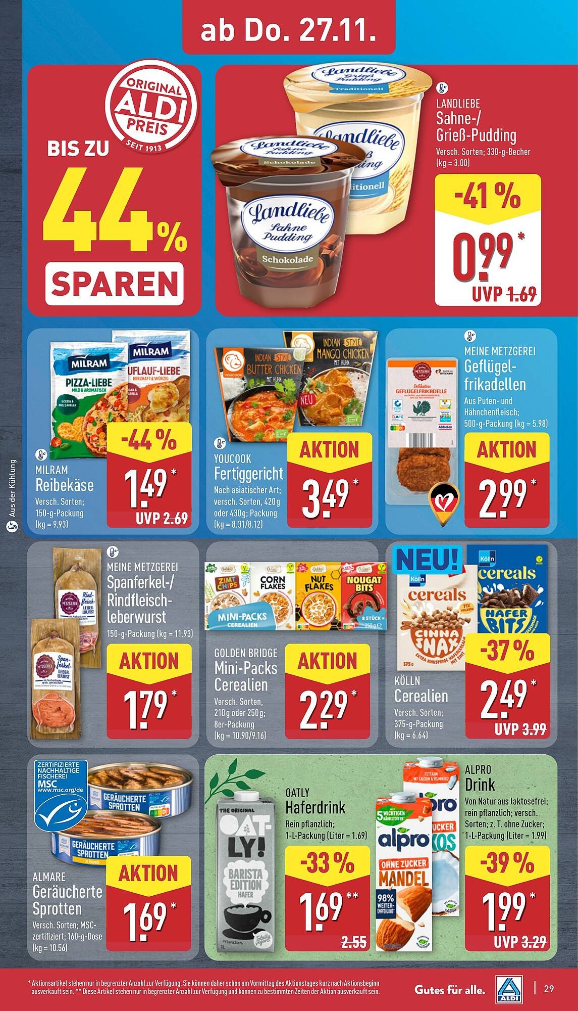 Aldi Nord Prospekt (2025-11-24 - 2025-11-29)