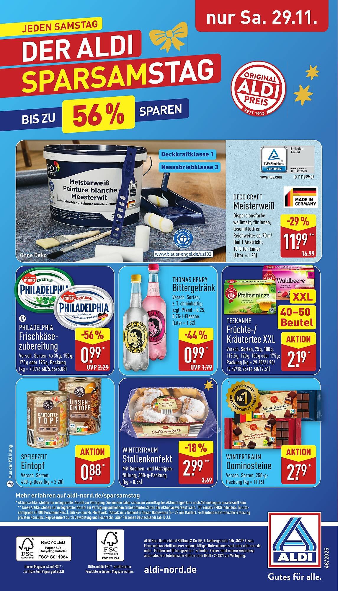Aldi Nord Prospekt (2025-11-24 - 2025-11-29)