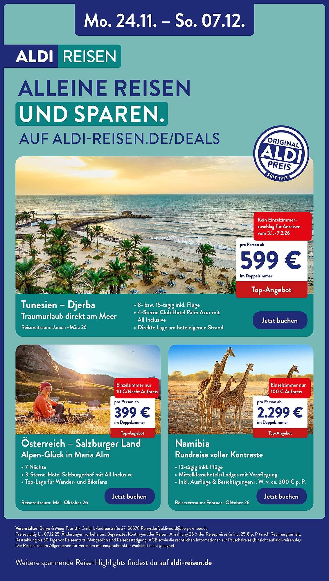 Aldi Nord Prospekt (2025-11-24 - 2025-11-29)