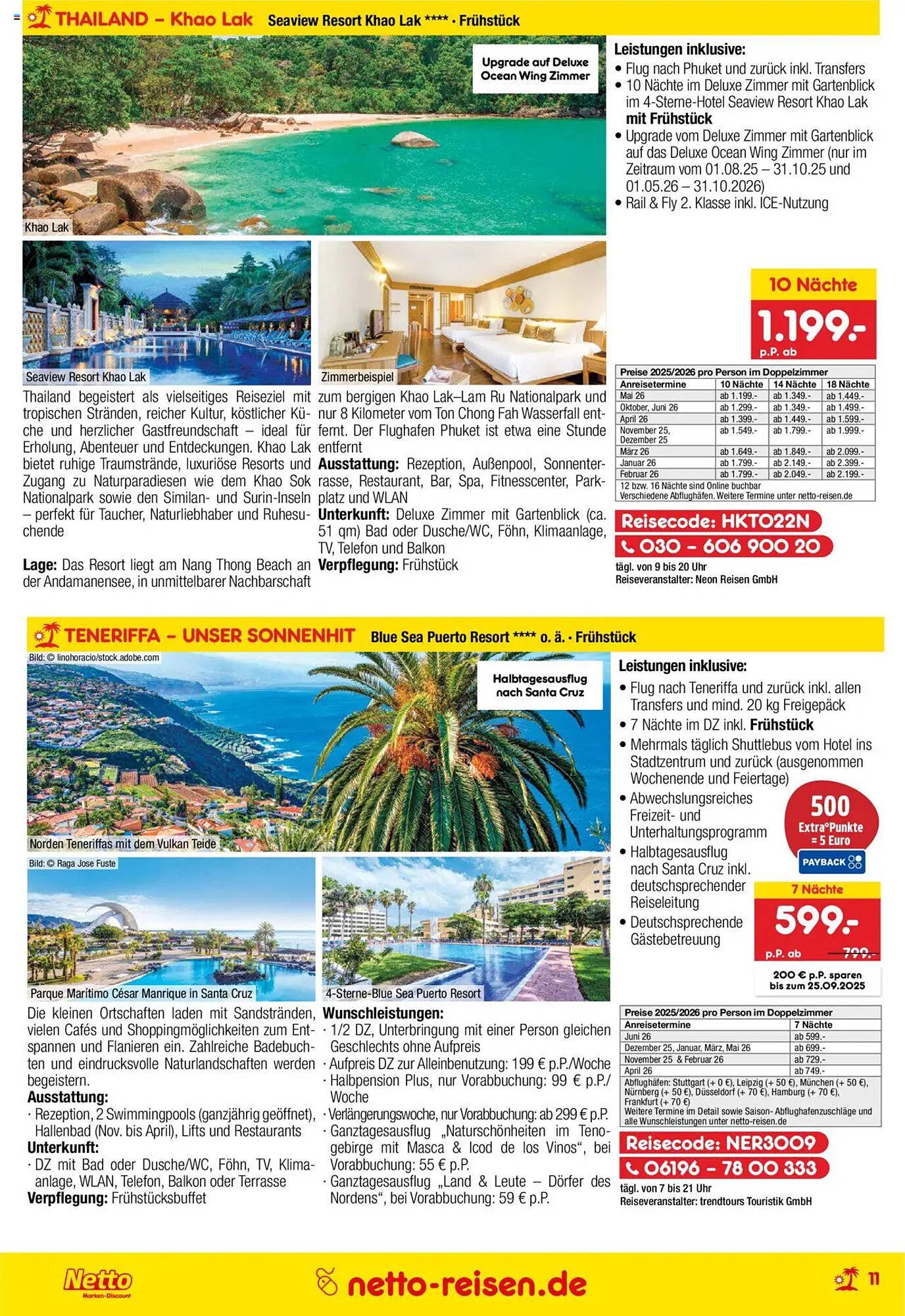 Netto Reisen Prospekt (2025-08-28 - 2025-09-30) | 11