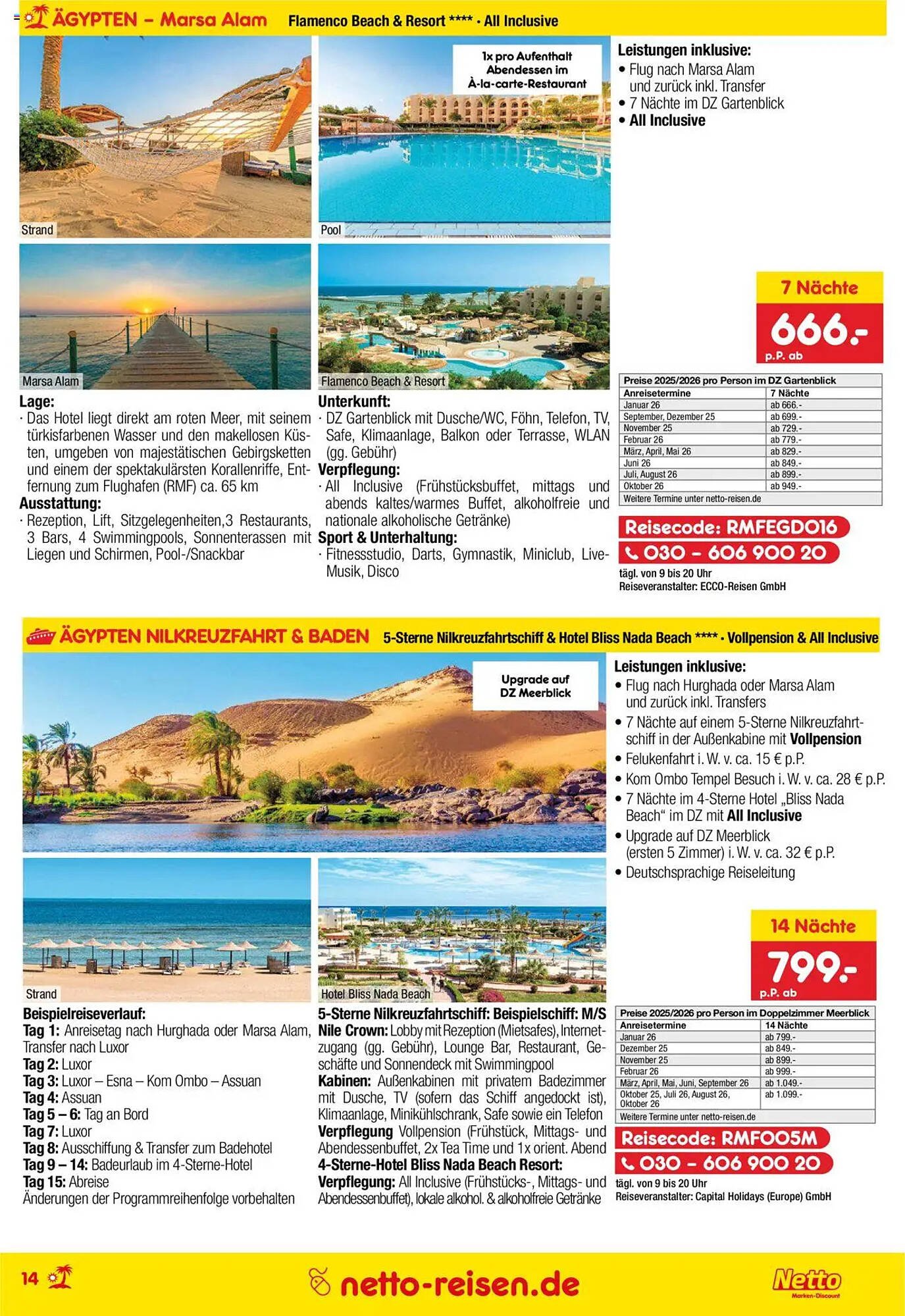 Netto Reisen Prospekt (2025-08-28 - 2025-09-30) | 14