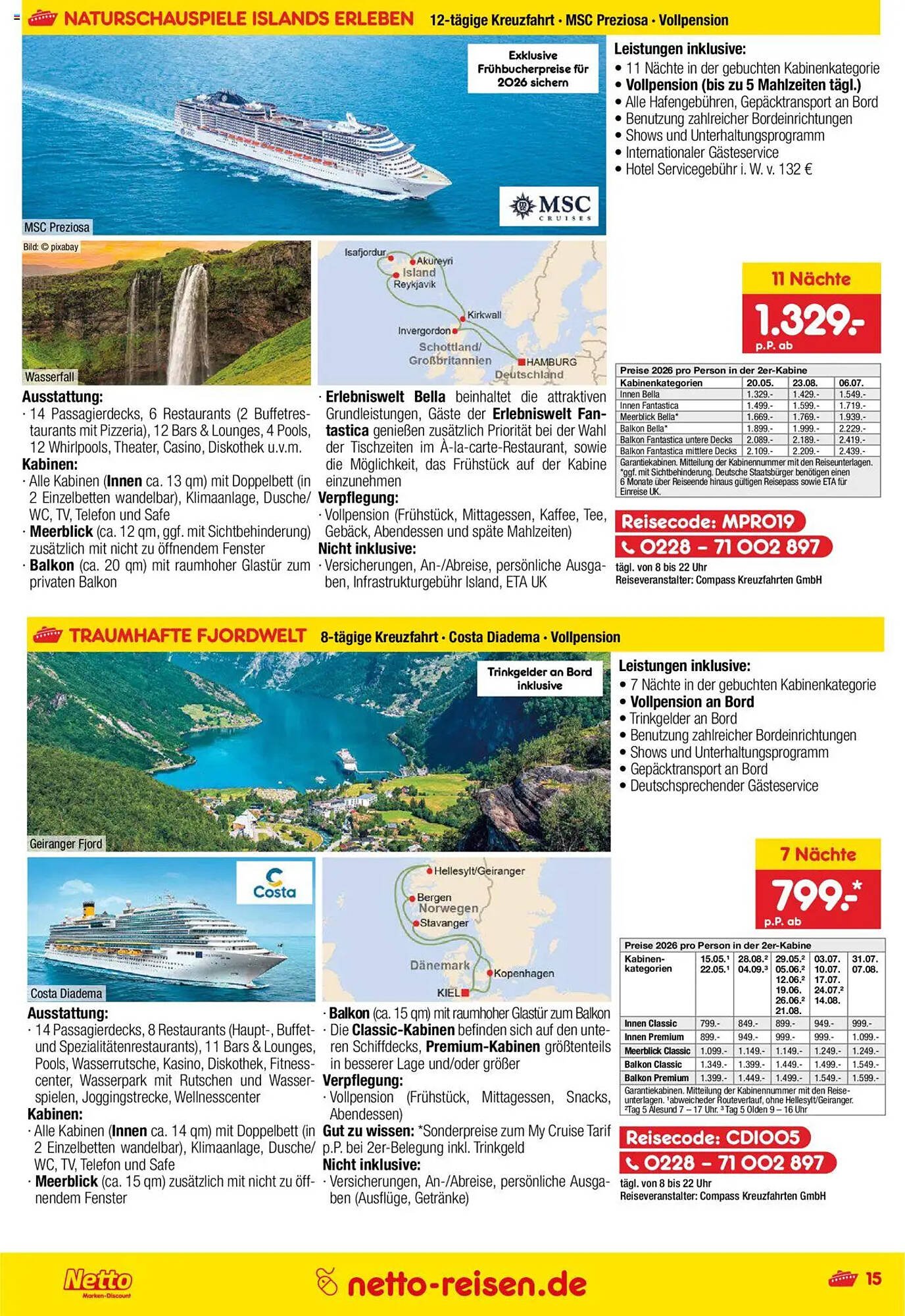 Netto Reisen Prospekt (2025-08-28 - 2025-09-30) | 15