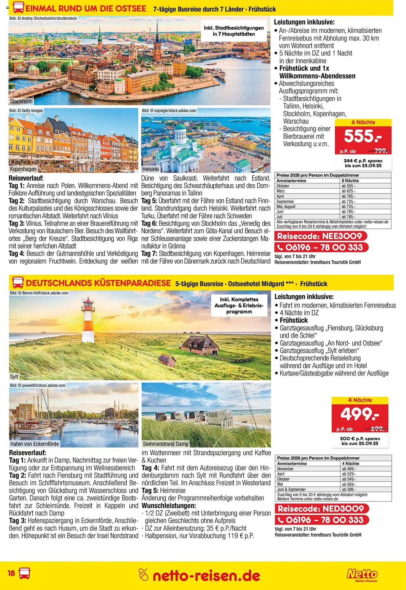 Netto Reisen Prospekt (2025-08-28 - 2025-09-30) | 18