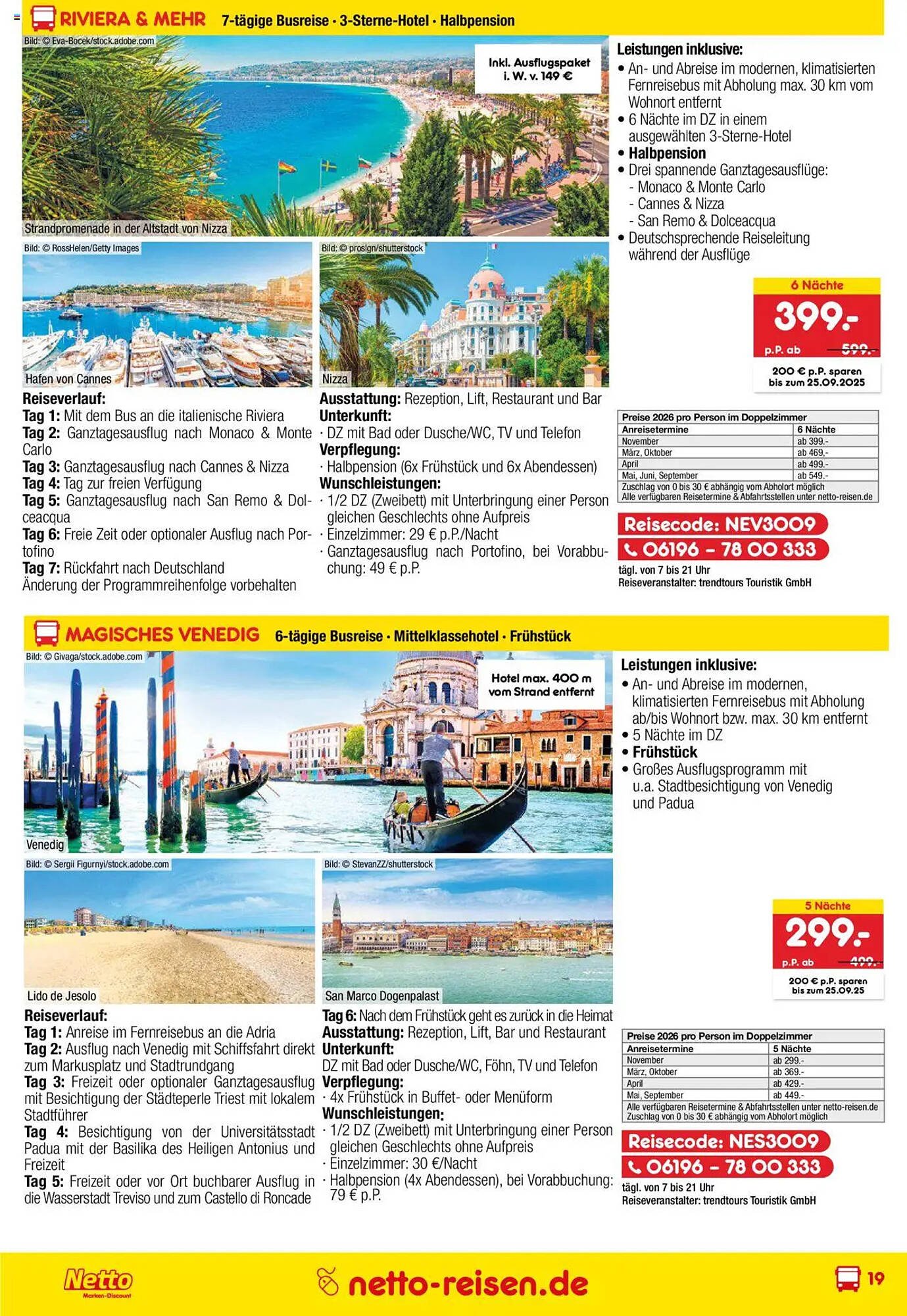 Netto Reisen Prospekt (2025-08-28 - 2025-09-30) | 19