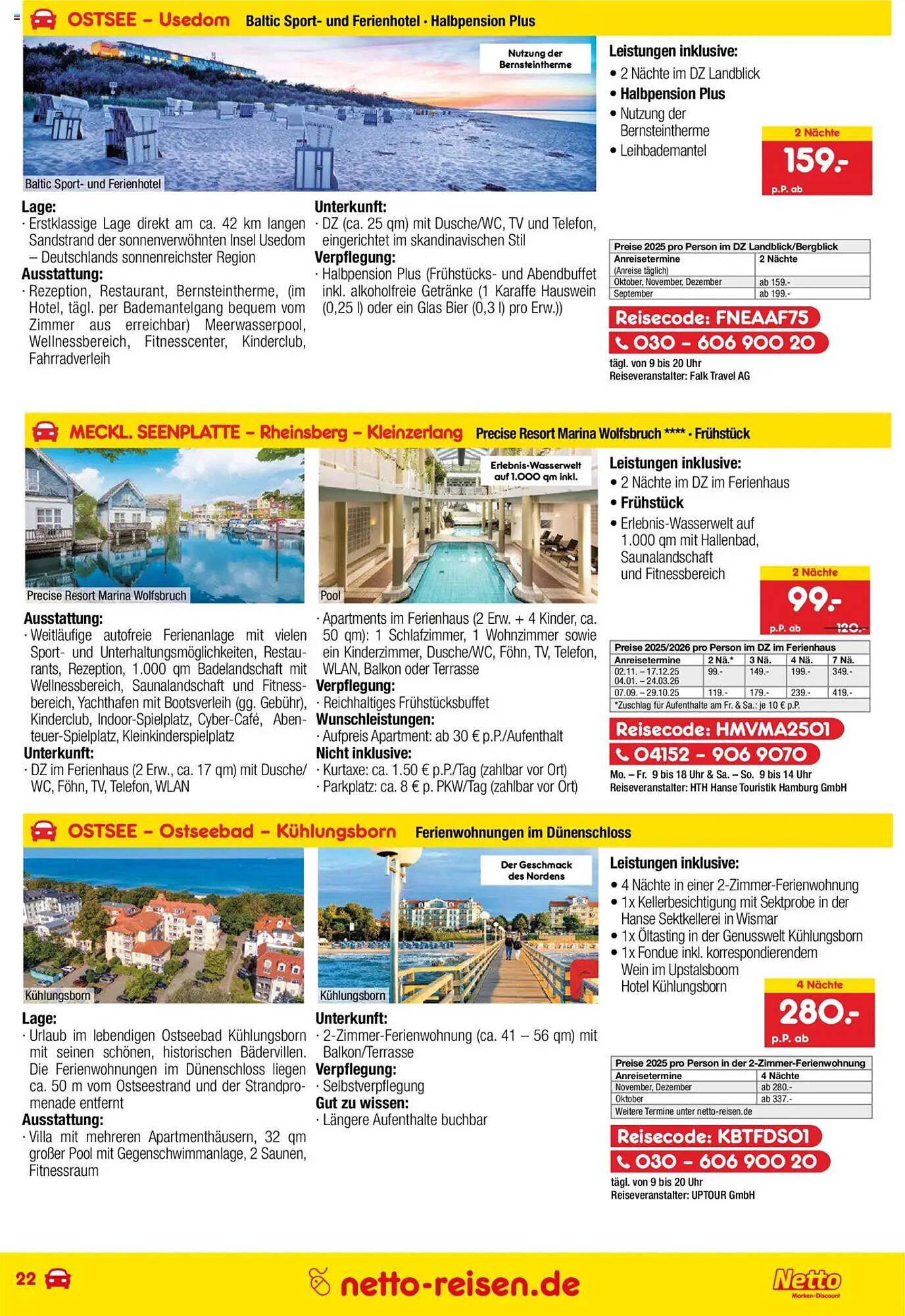 Netto Reisen Prospekt (2025-08-28 - 2025-09-30) | 22