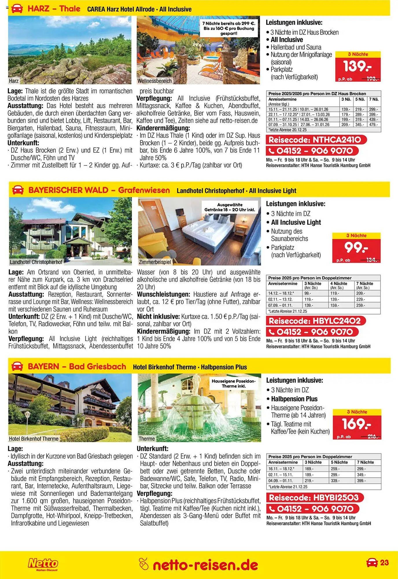 Netto Reisen Prospekt (2025-08-28 - 2025-09-30) | 23