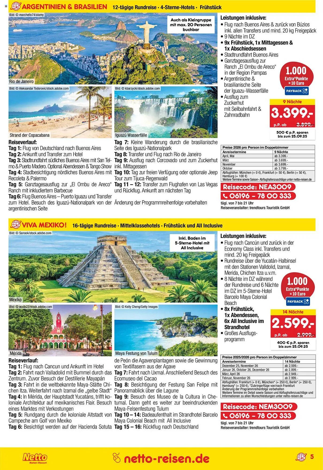 Netto Reisen Prospekt (2025-08-28 - 2025-09-30) | 5