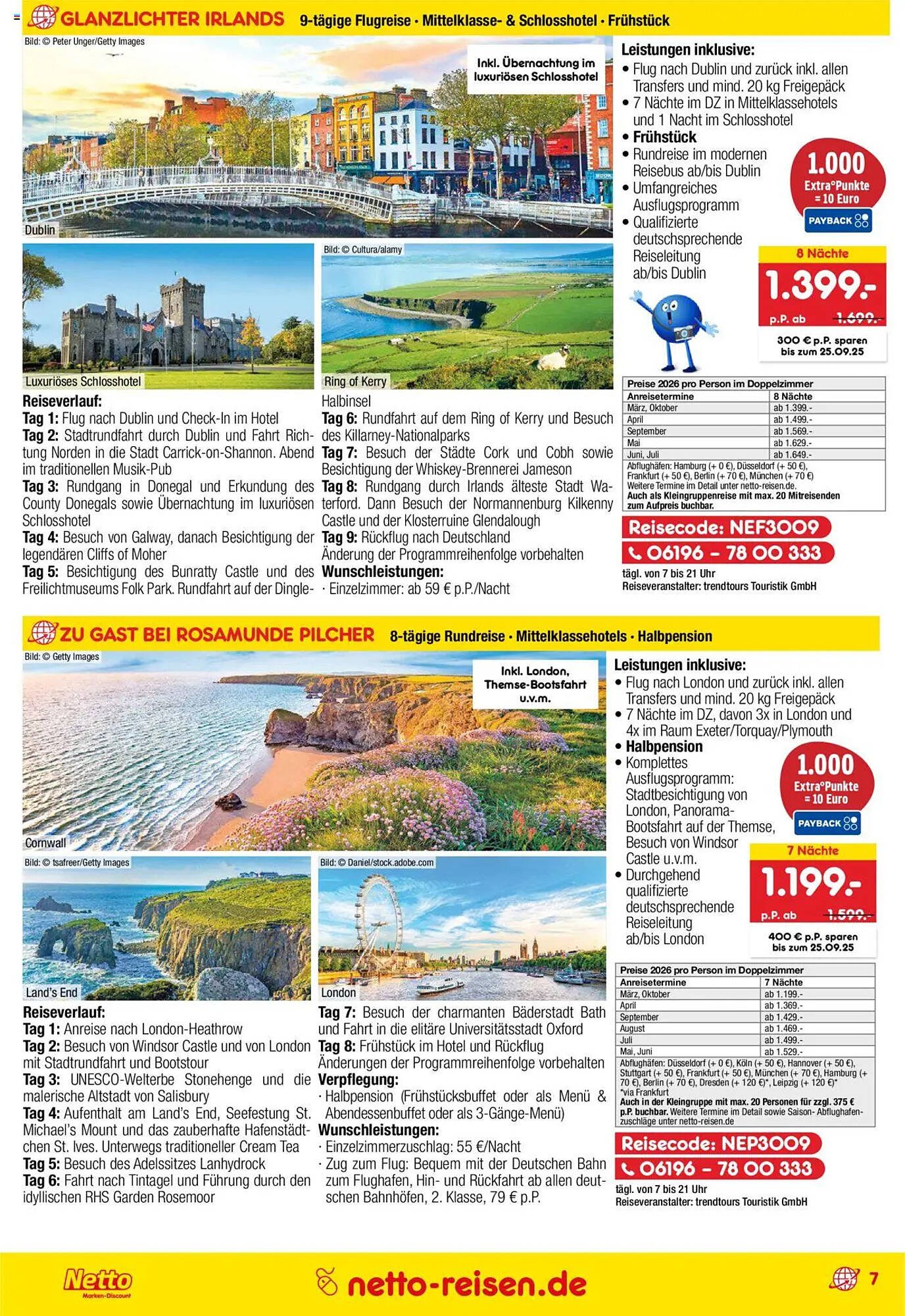 Netto Reisen Prospekt (2025-08-28 - 2025-09-30) | 7