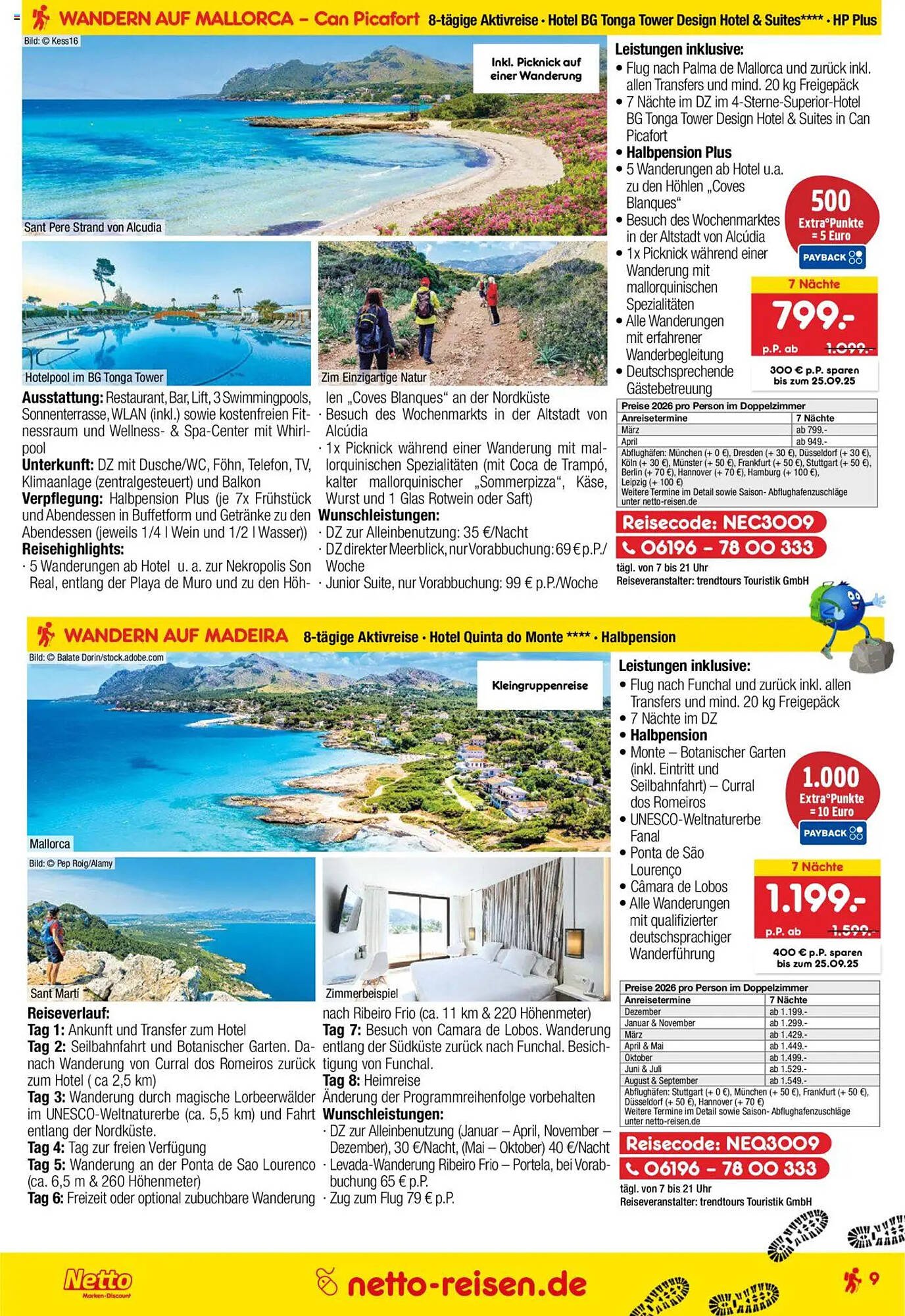 Netto Reisen Prospekt (2025-08-28 - 2025-09-30) | 9
