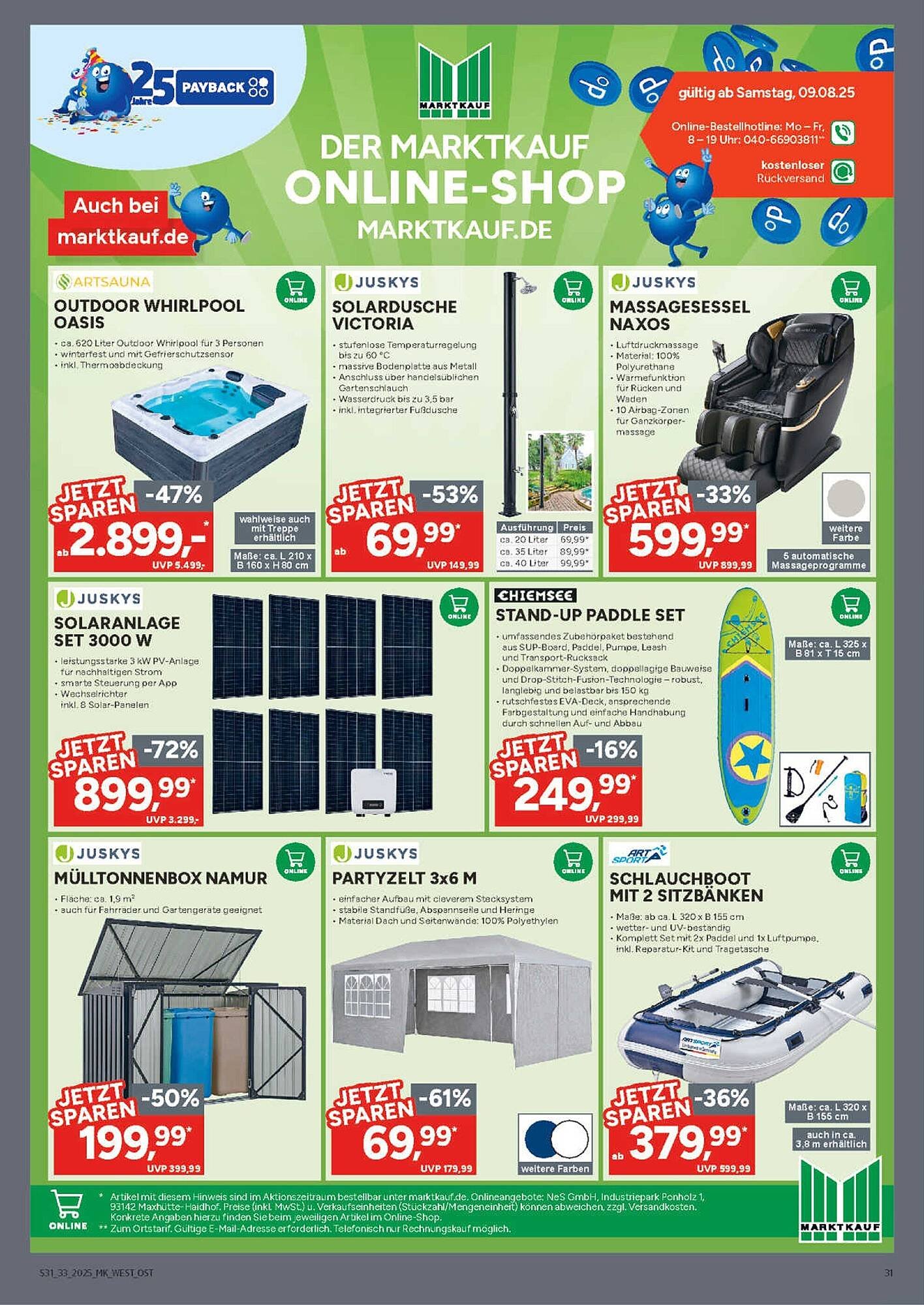 Marktkauf Prospekt (2025-08-11 - 2025-08-16) | 31