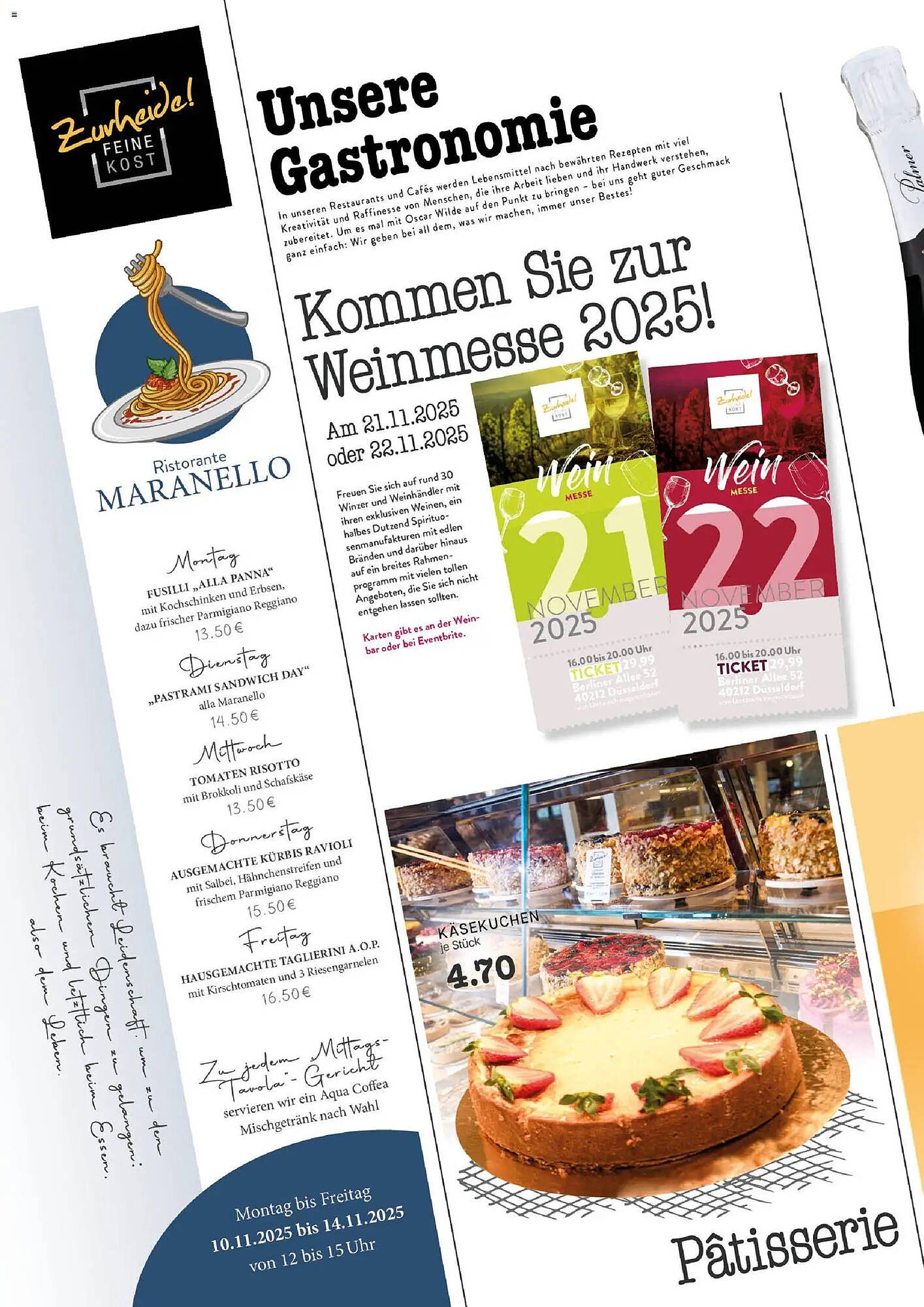 Edeka Zurheide Prospekt (2025-11-10 - 2025-11-15)