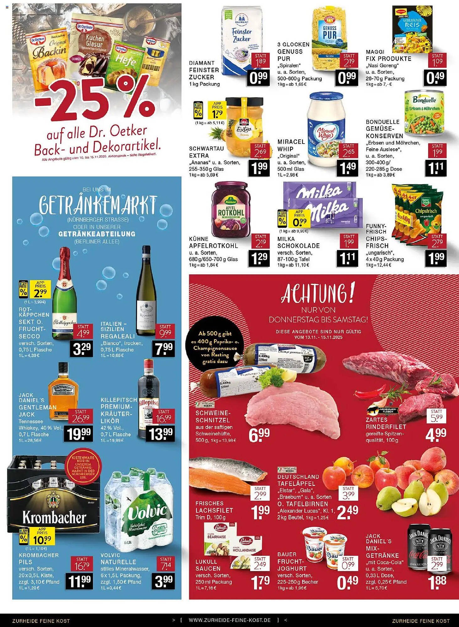 Edeka Zurheide Prospekt (2025-11-10 - 2025-11-15)