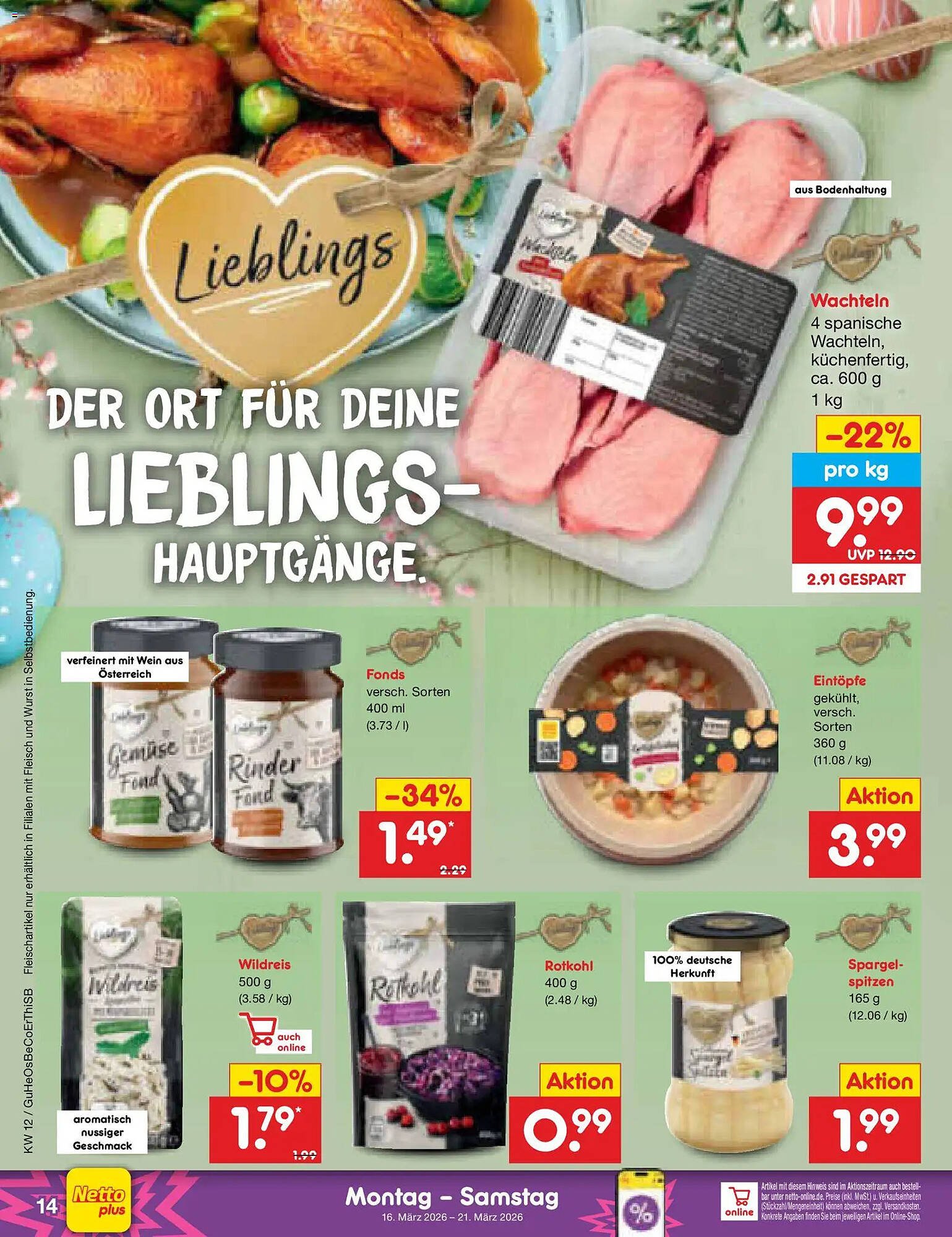Netto Marken-Discount Prospekt (2026-03-16 - 2026-03-21)