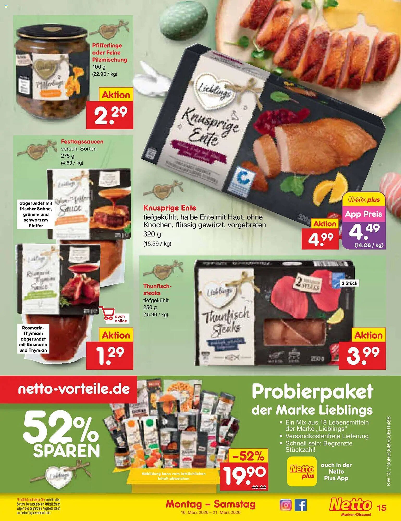 Netto Marken-Discount Prospekt (2026-03-16 - 2026-03-21)