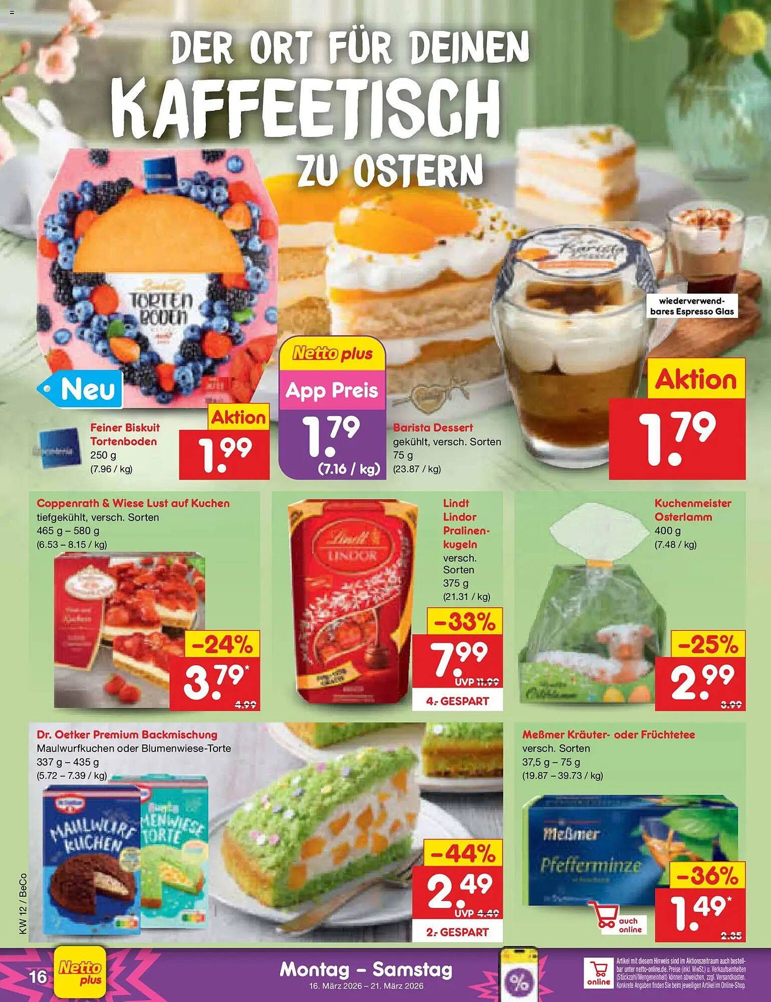 Netto Marken-Discount Prospekt (2026-03-16 - 2026-03-21)