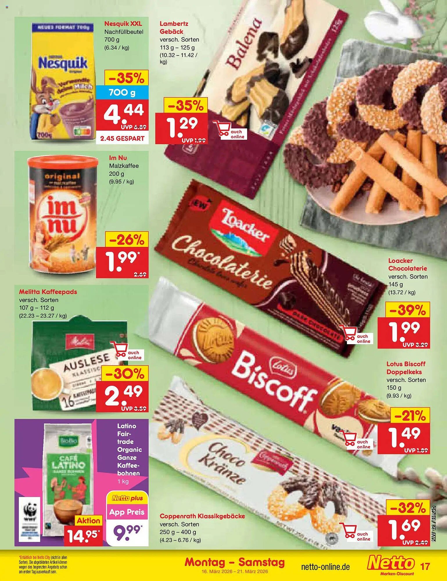 Netto Marken-Discount Prospekt (2026-03-16 - 2026-03-21)