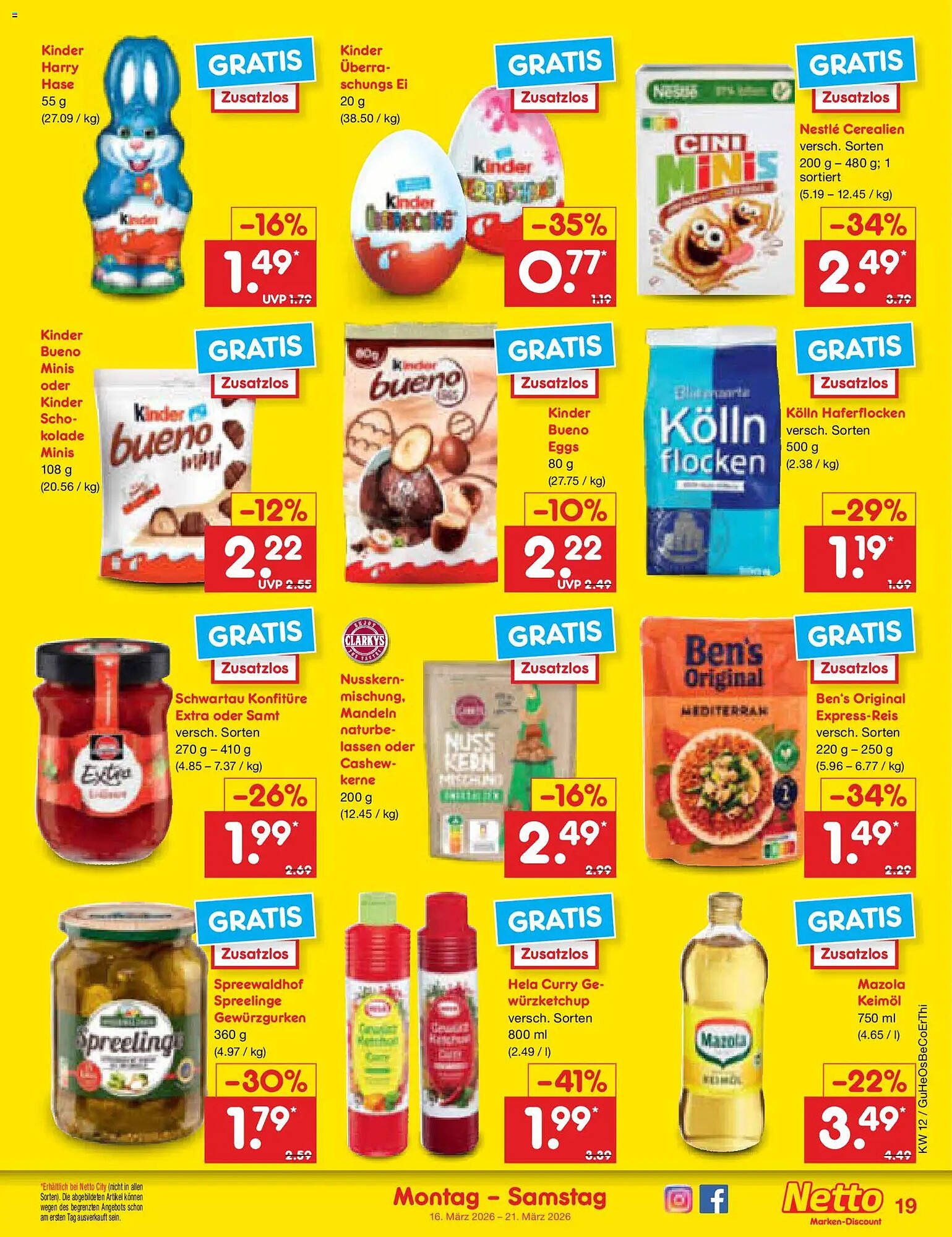 Netto Marken-Discount Prospekt (2026-03-16 - 2026-03-21)