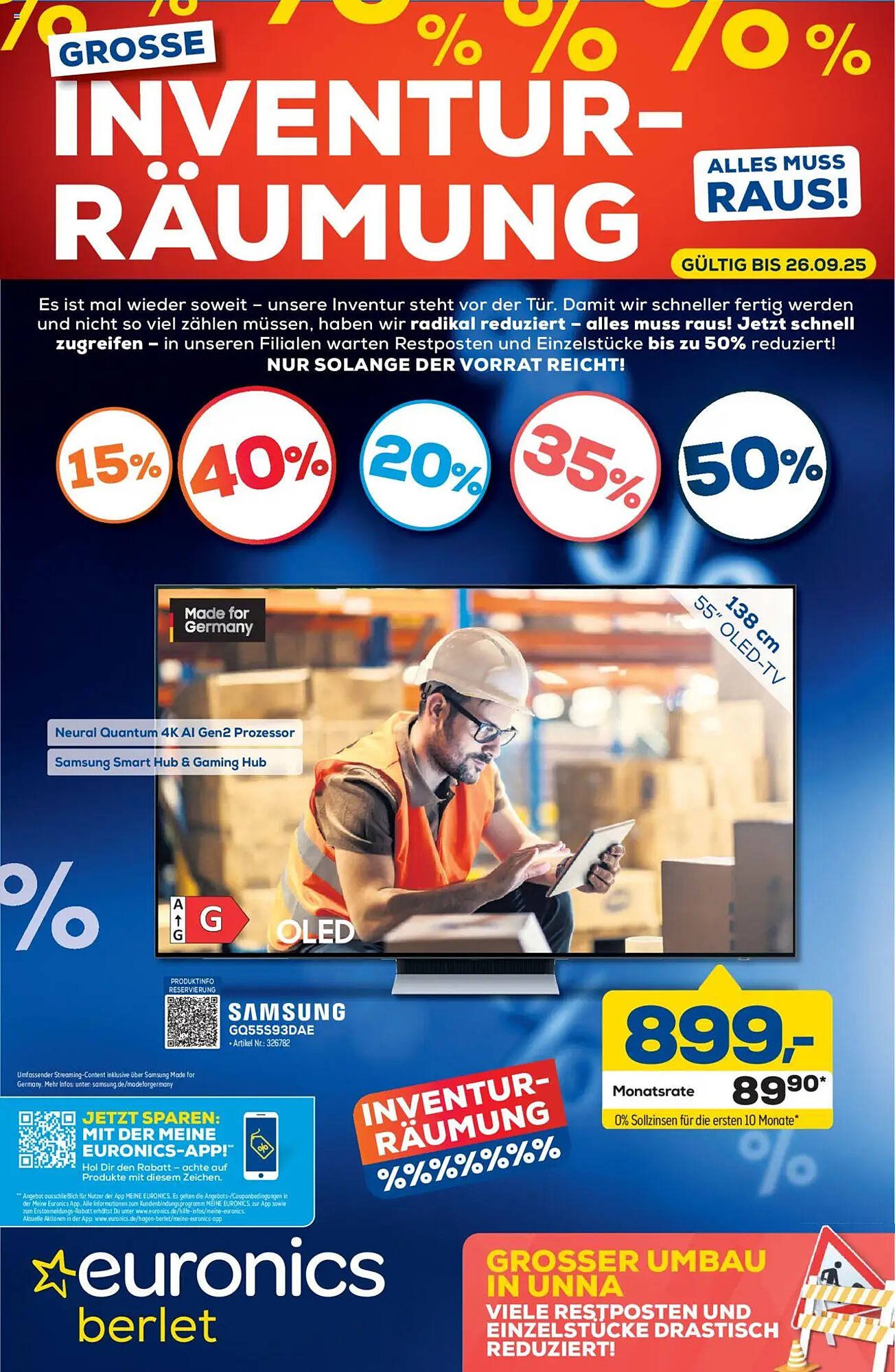 Euronics Prospekt (2025-09-17 - 2025-09-26) | 1