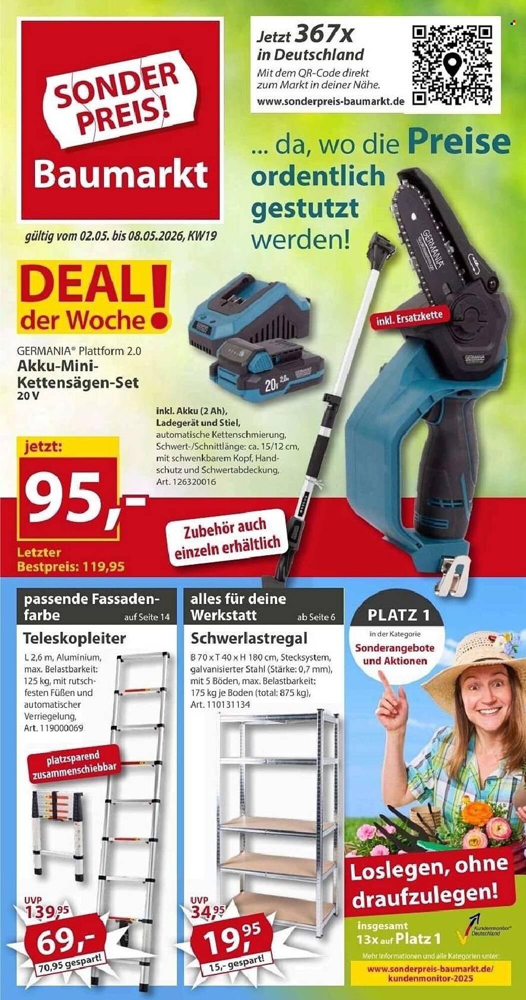 Sonderpreis Baumarkt Prospekt