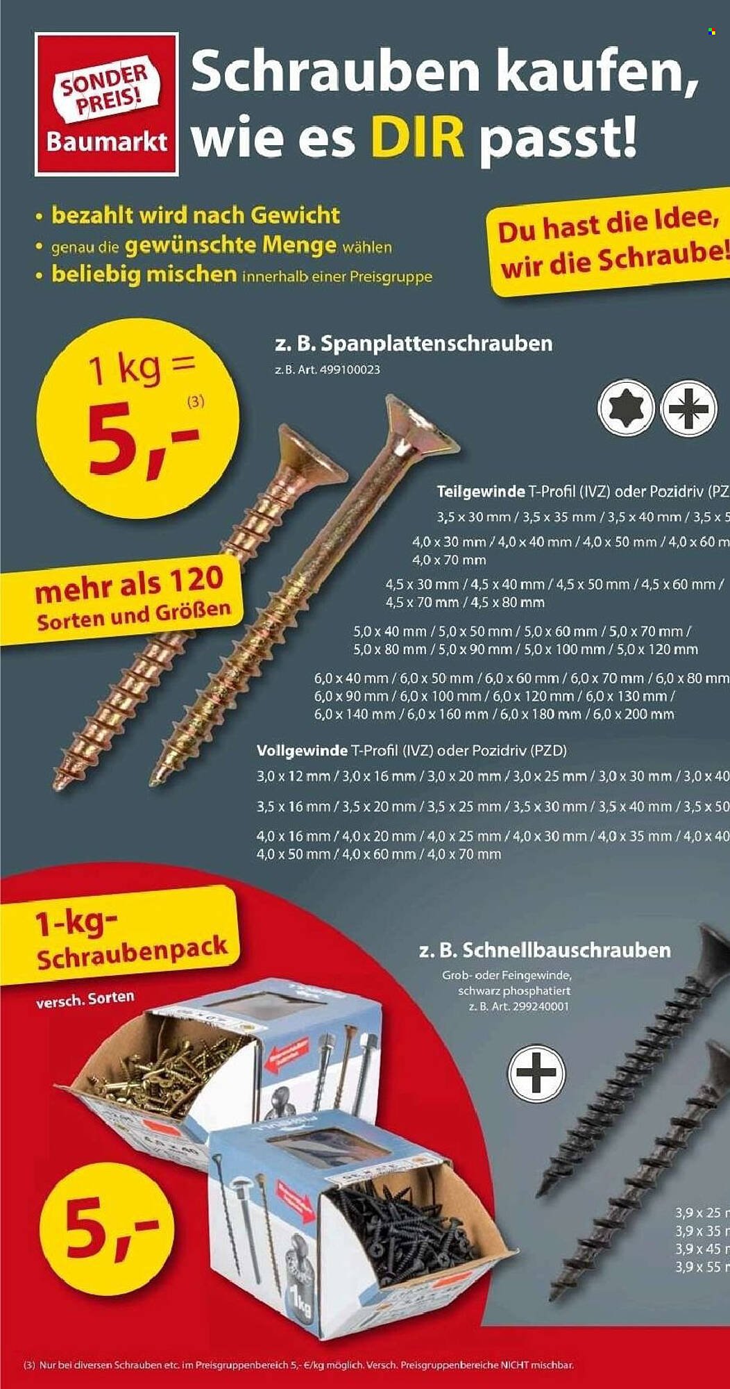 Sonderpreis Baumarkt Prospekt