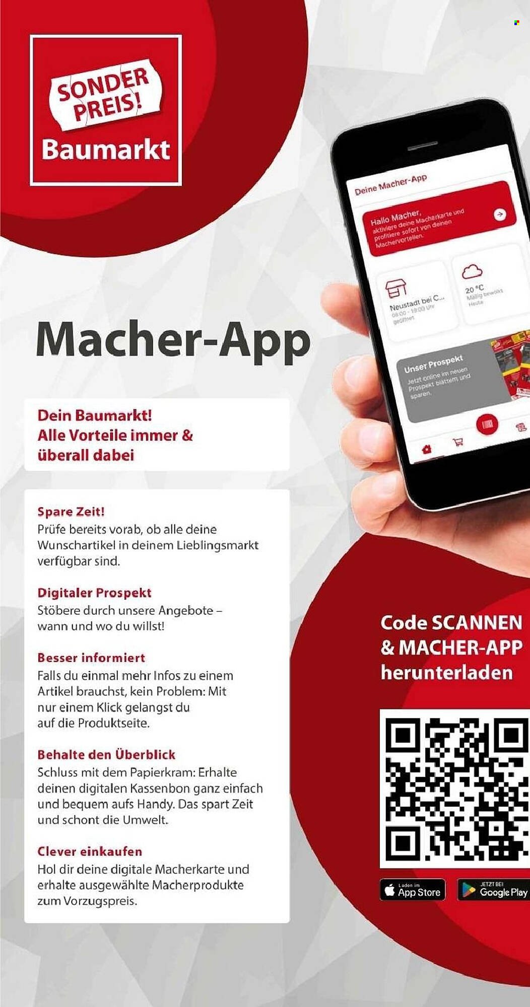 Sonderpreis Baumarkt Prospekt