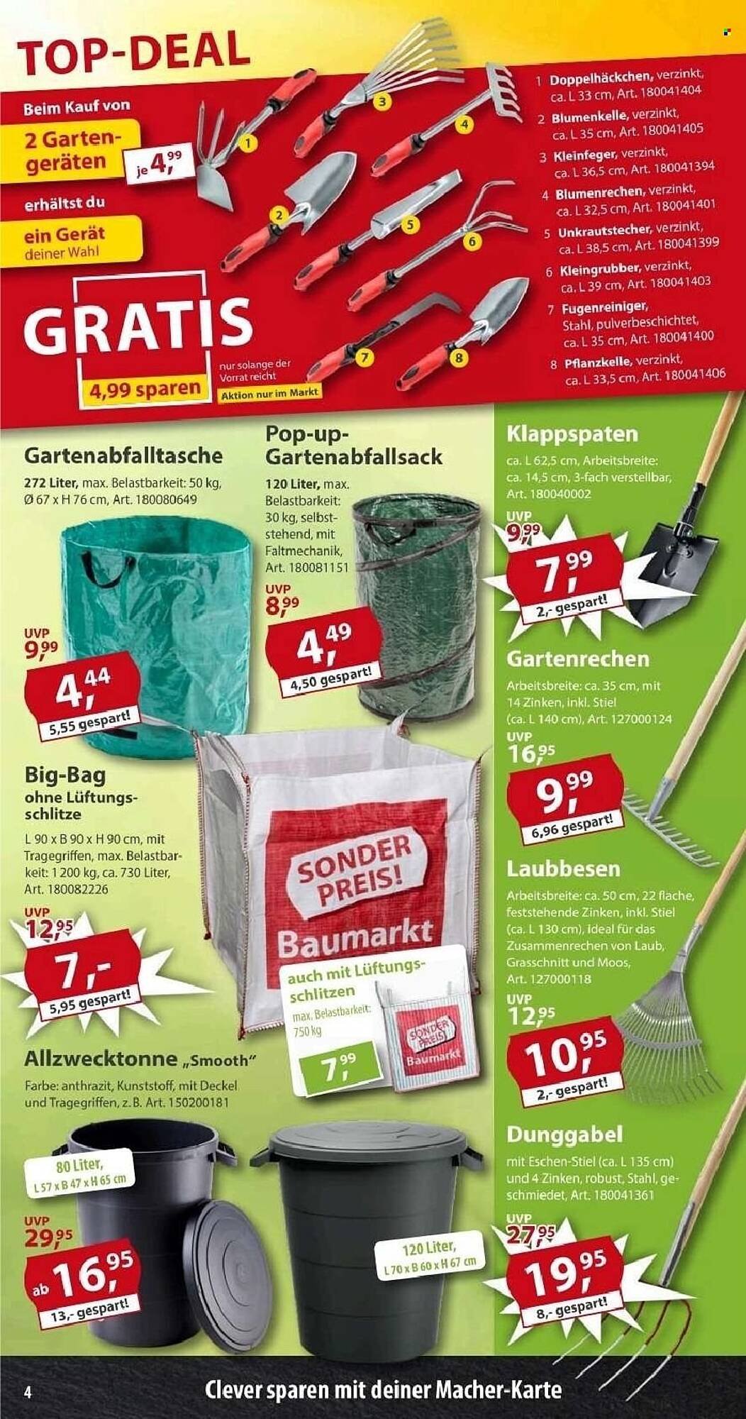 Sonderpreis Baumarkt Prospekt