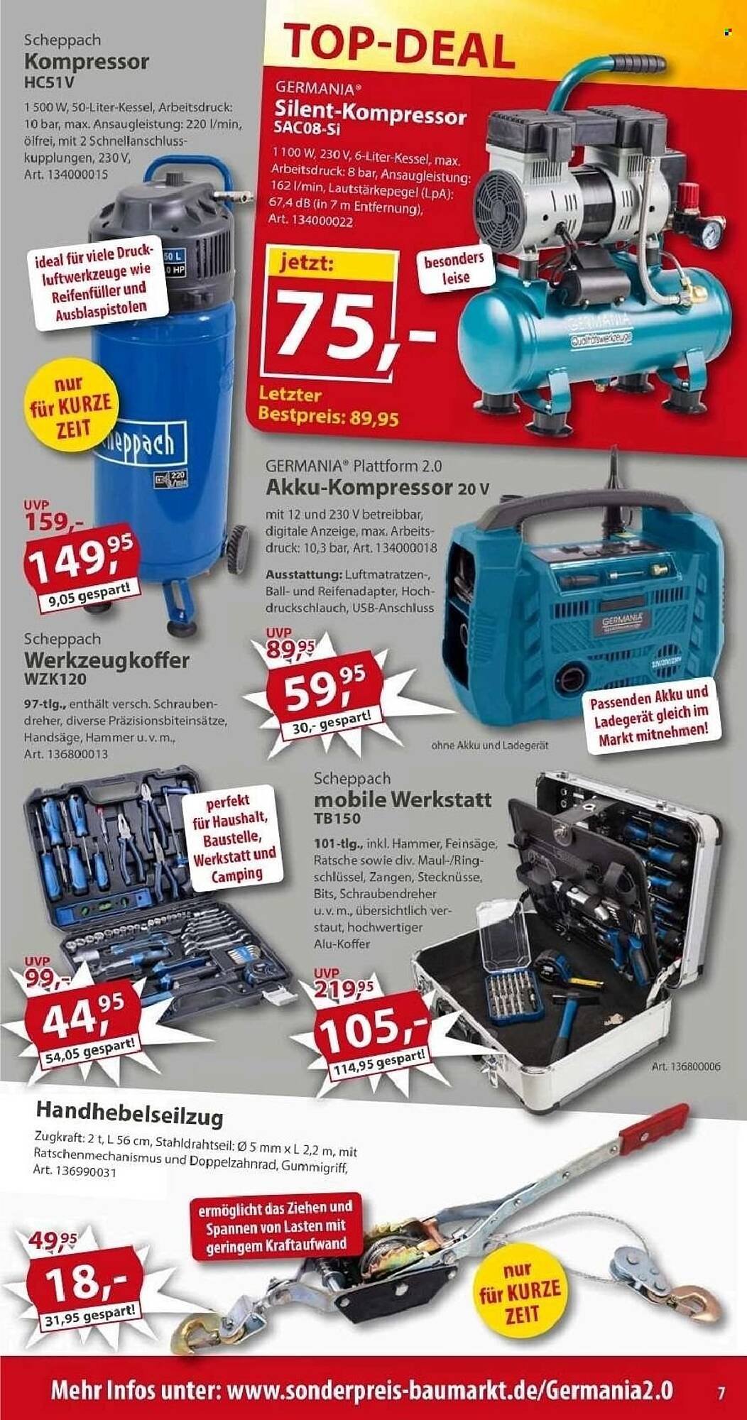 Sonderpreis Baumarkt Prospekt