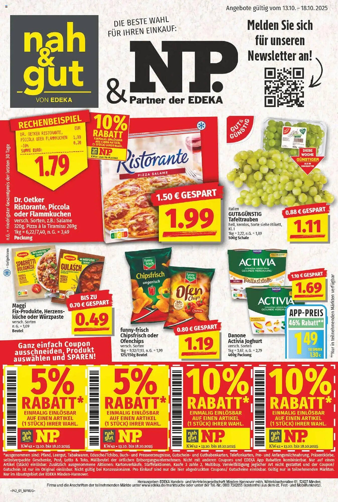 NP Discount Prospekt (2025-10-13 - 2025-10-18) | 1