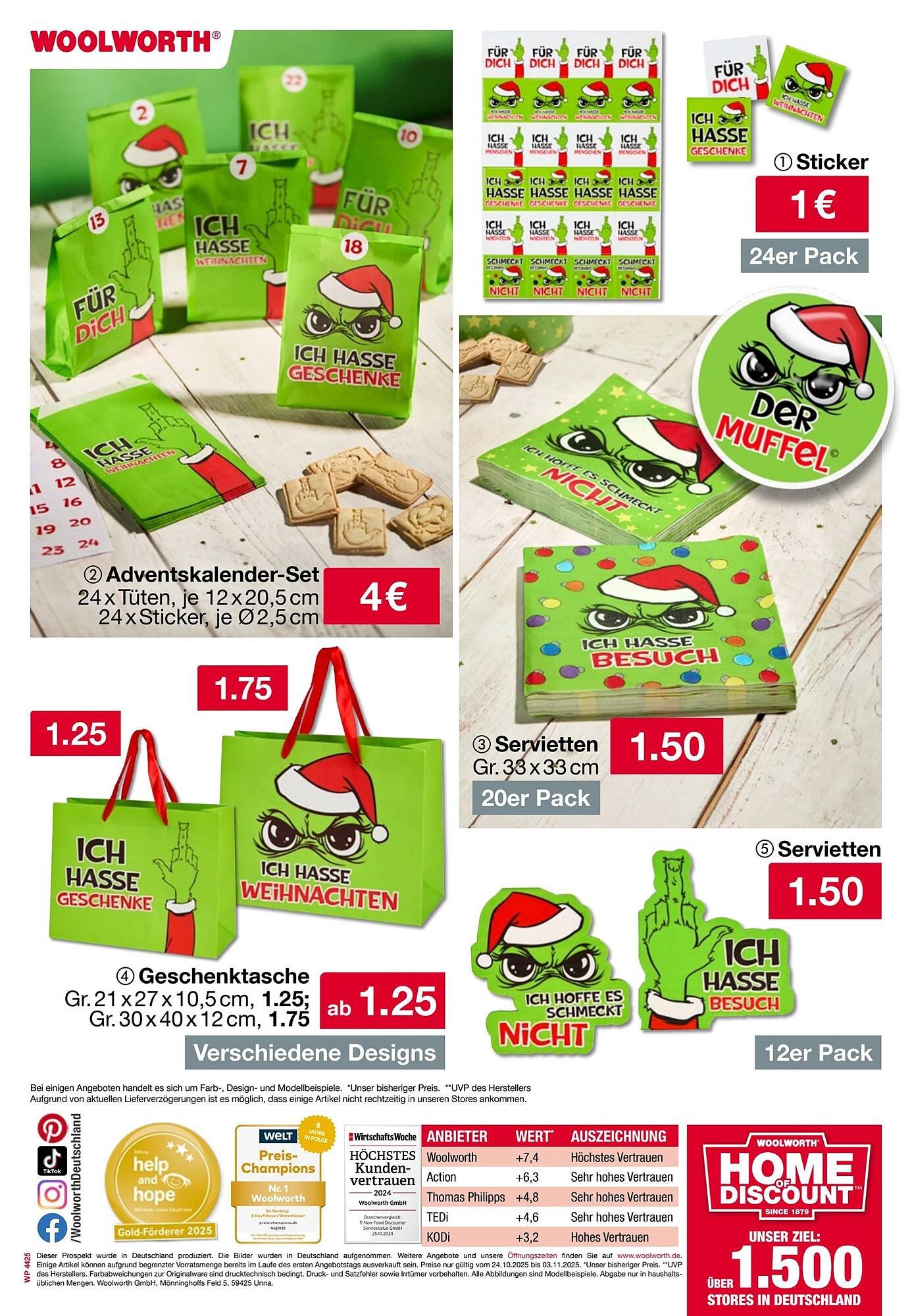 Woolworth Prospekt (2025-10-24 - 2025-11-04)